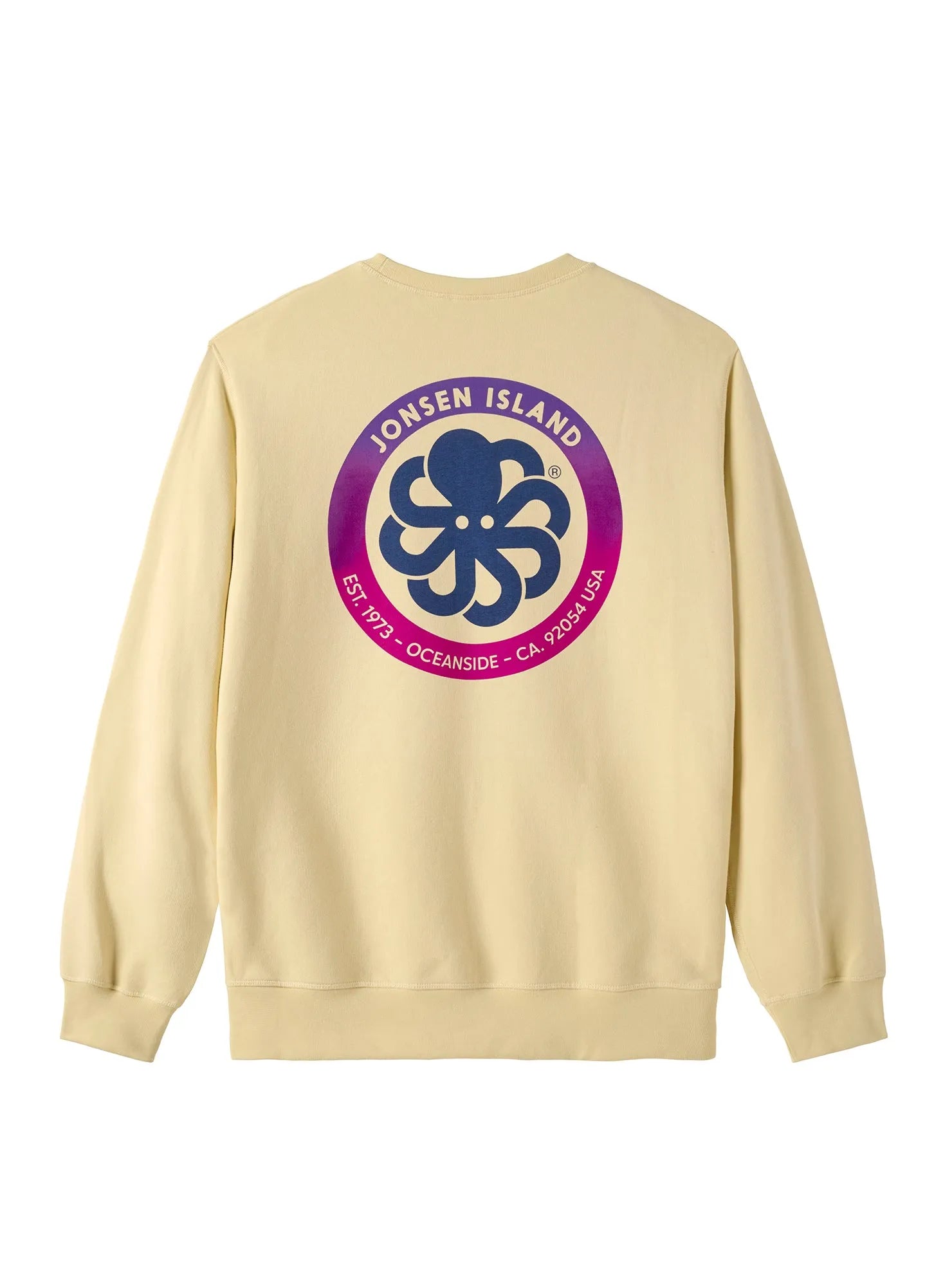 JONSEN ISLAND SWEATSHIRT CLASSIC GUSTAVO AUTHENTIC Yellow