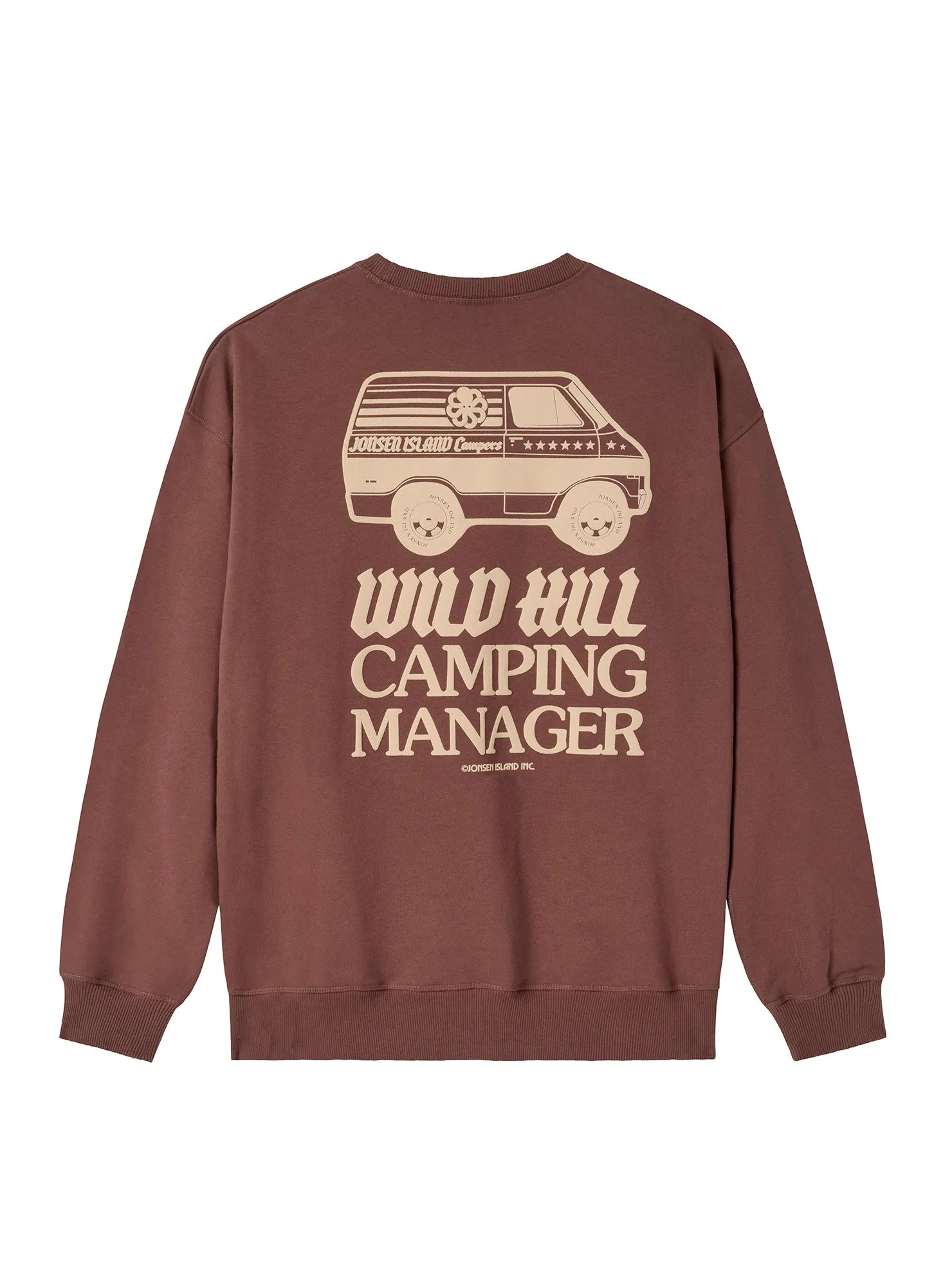 JONSEN ISLAND SWEATSHIRT CONFORT GUSTAVO WILD HILL VAN Brown
