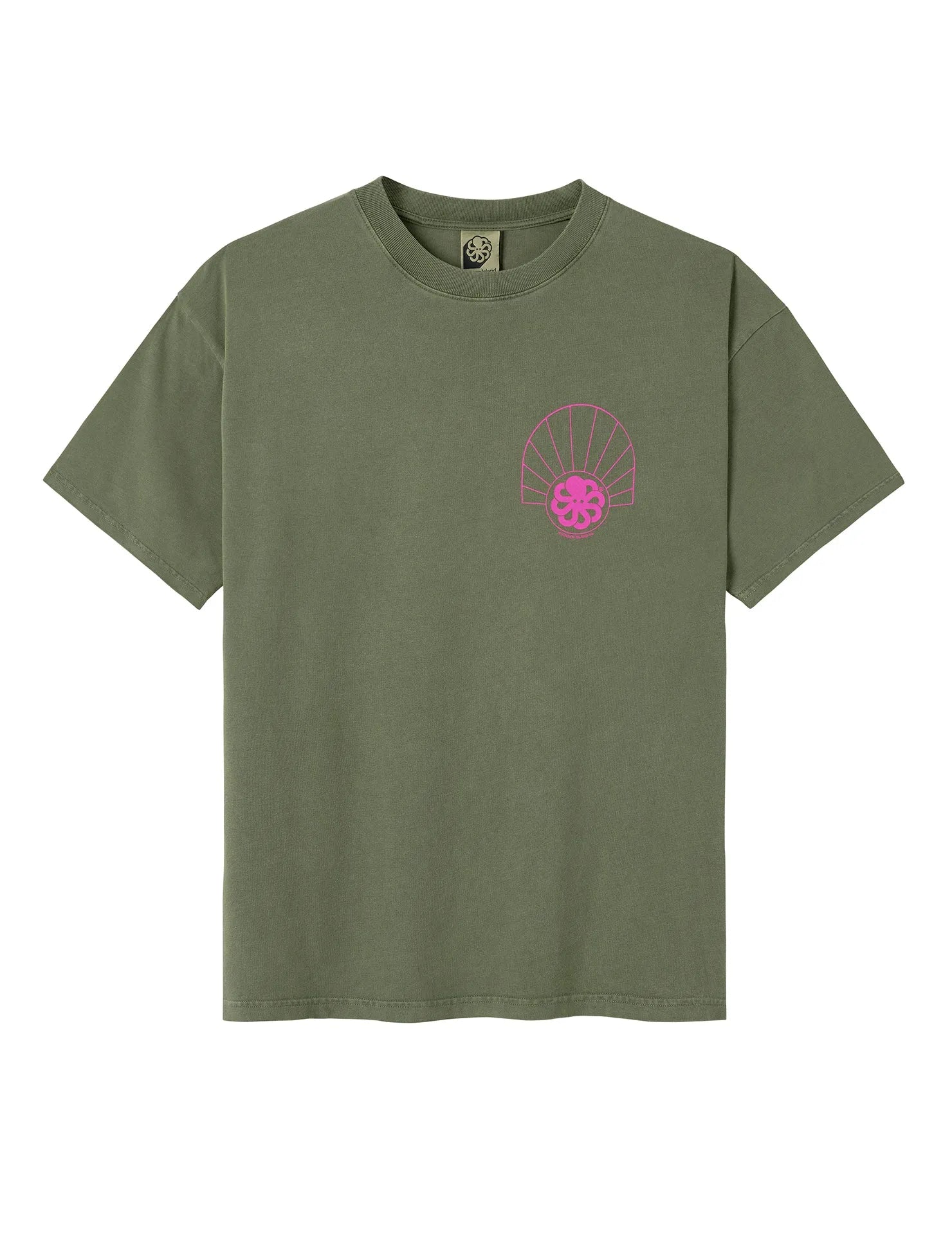 JONSEN ISLAND T-SHIRT CONFORT MUCHO BETTER Green f/o