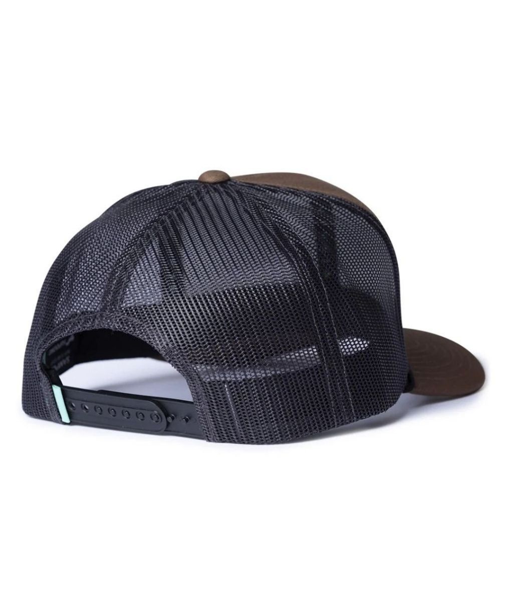 VISSLA CASQUETTE WEST WINDS TRUCKER Marron