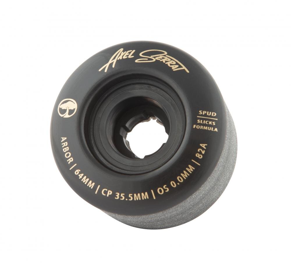 ARBOR ROUES SKATE AXEL SERRAT 64mm PACK 4 Black