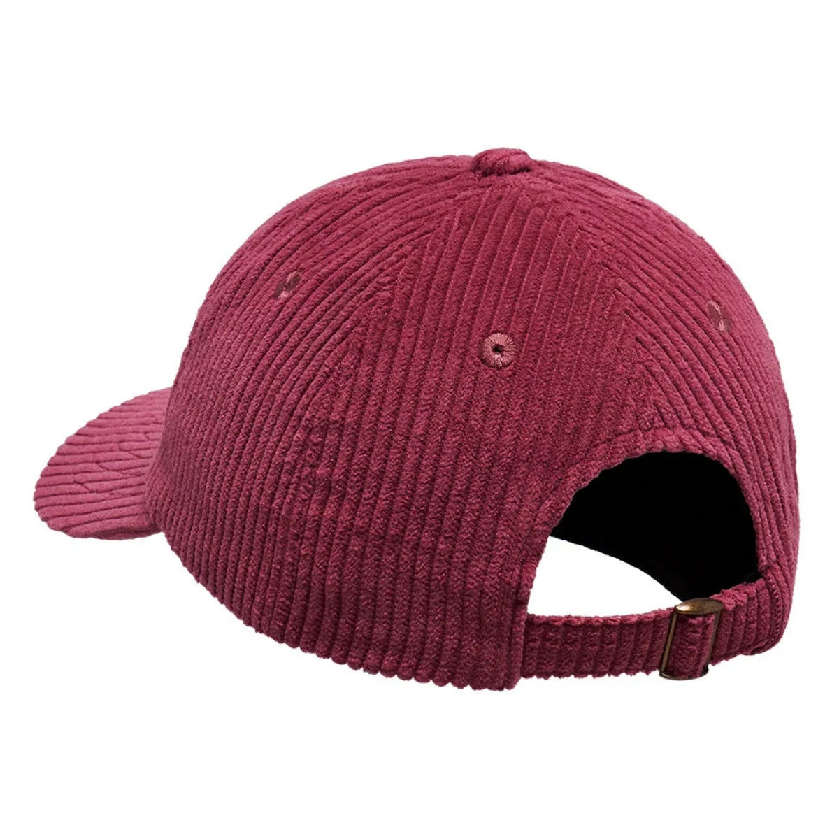 Casquette surfwear Bask in the Sun Eye coloris Rosewood, vue arrière avec ouverture et sangle réglable