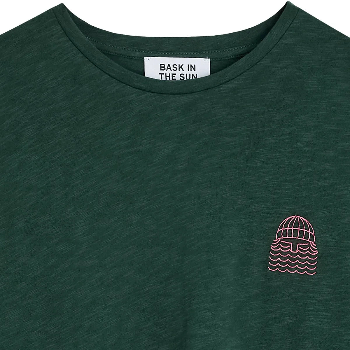 BASK IN THE SUN T-SHIRT MINI TO THE SEA forest