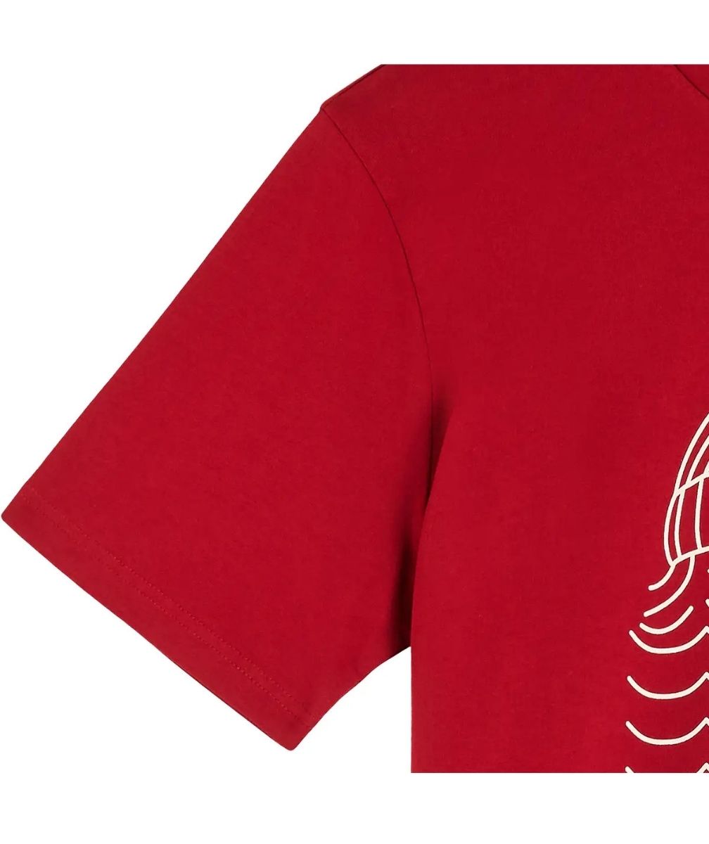 BASK IN THE SUN TEE SHIRT TO THE SEA Cognac