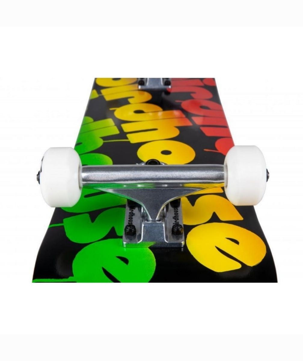 BIRDHOUSE SKATE COMPLET TRIPLE STACK RASTA 8"