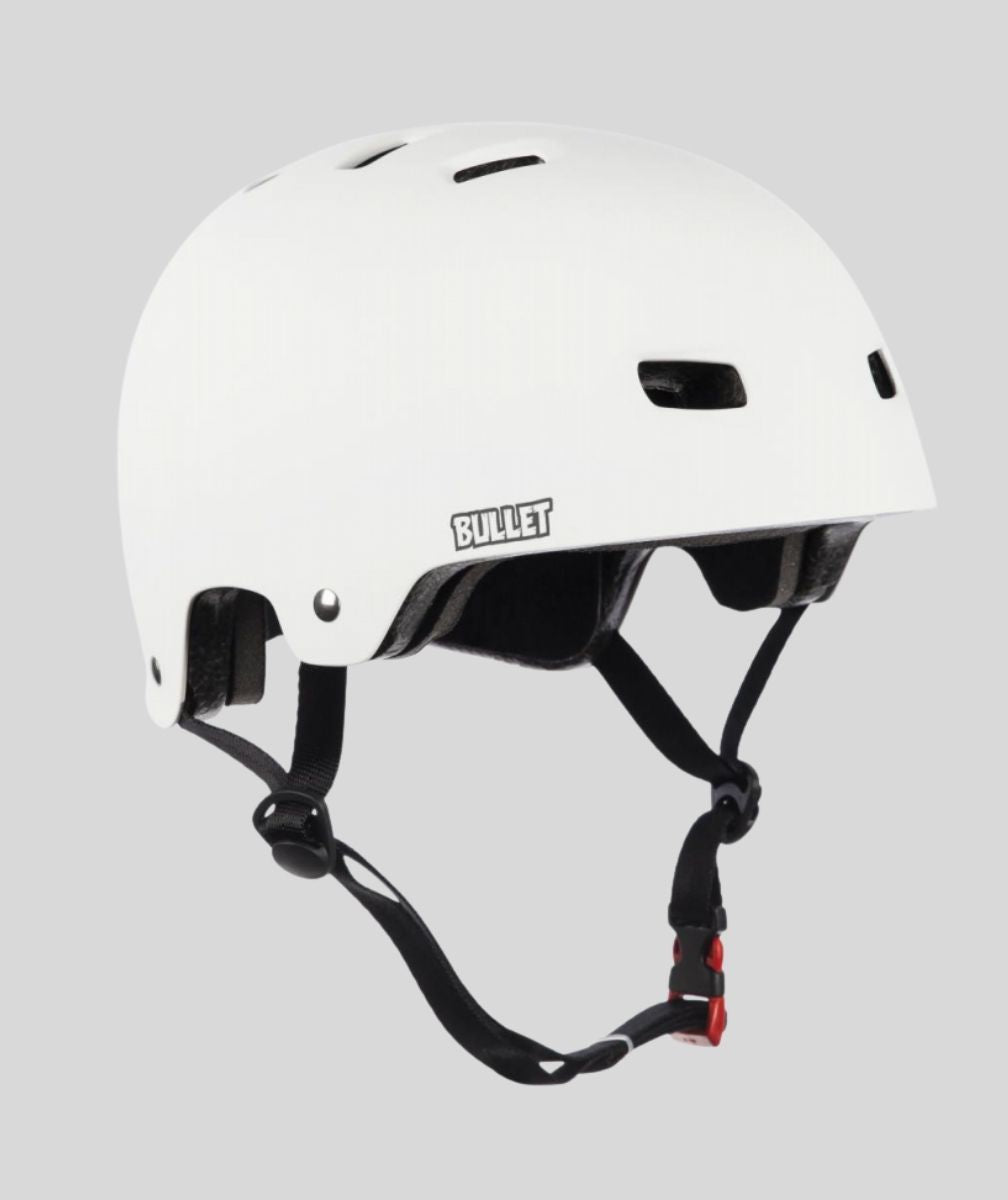 BULLET CASQUE SKATE BLANC MAT