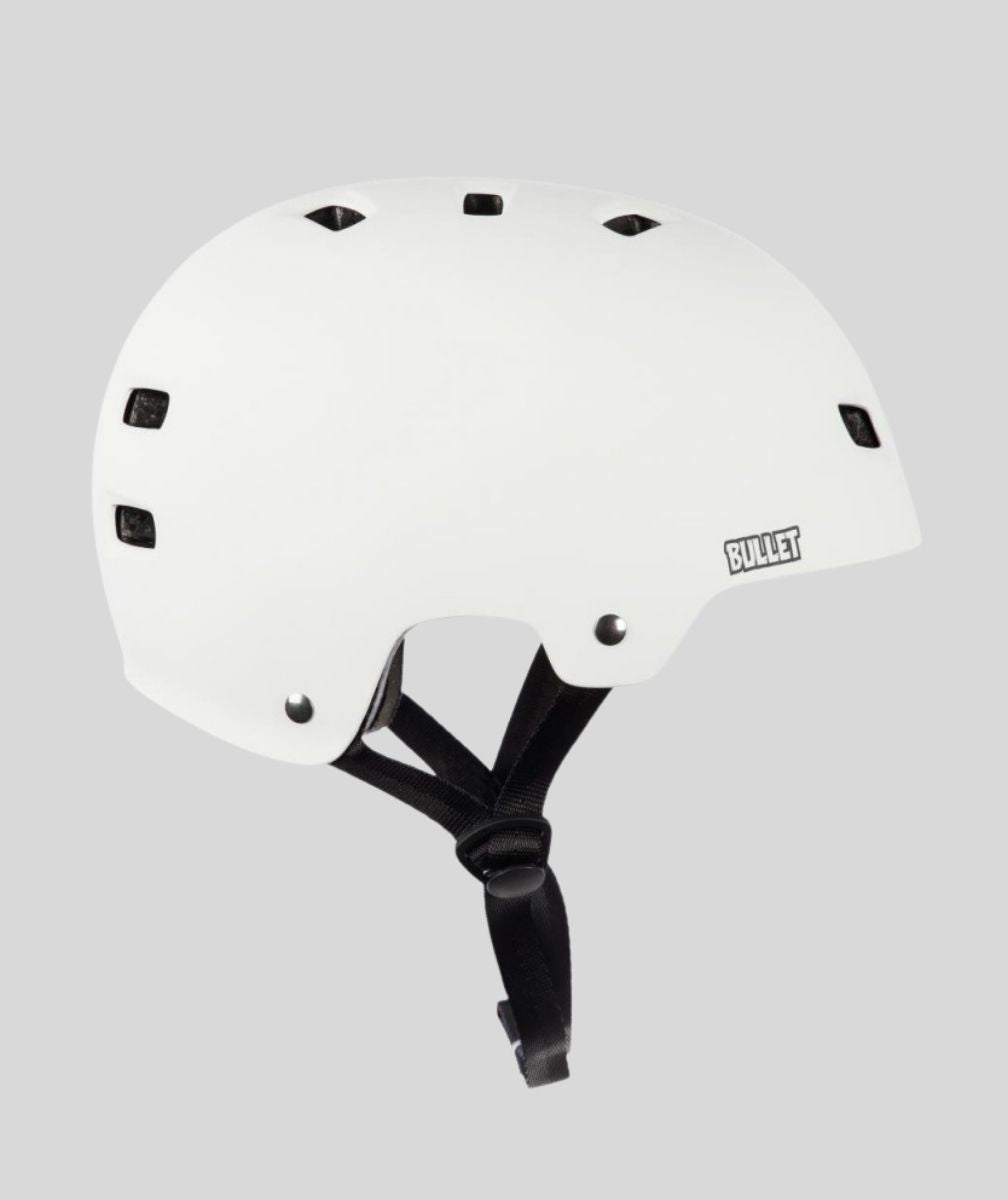 BULLET CASQUE SKATE BLANC MAT