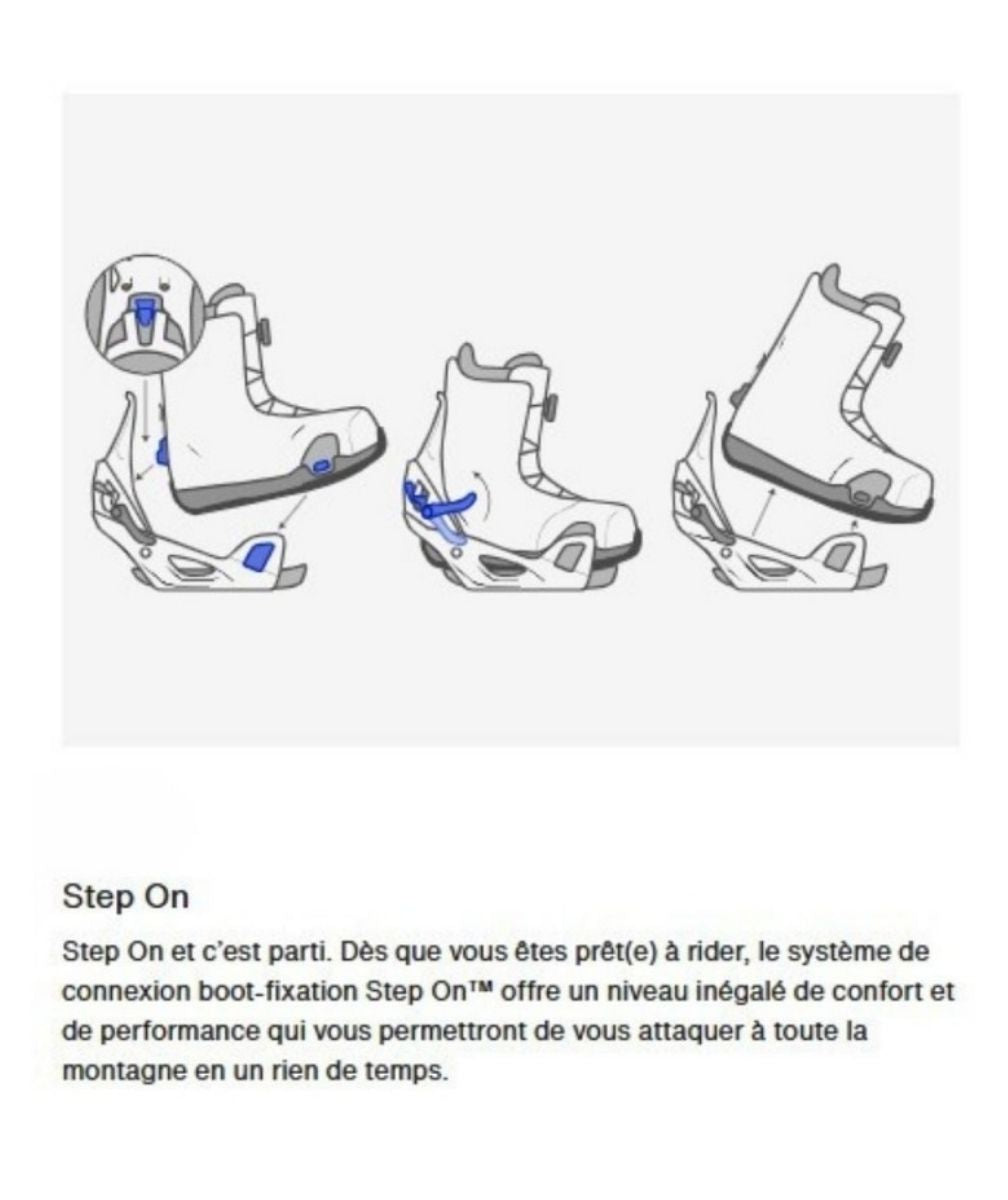 BURTON BOOTS SNOW WIDE HIGHSHOT X PRO STEP ON Black