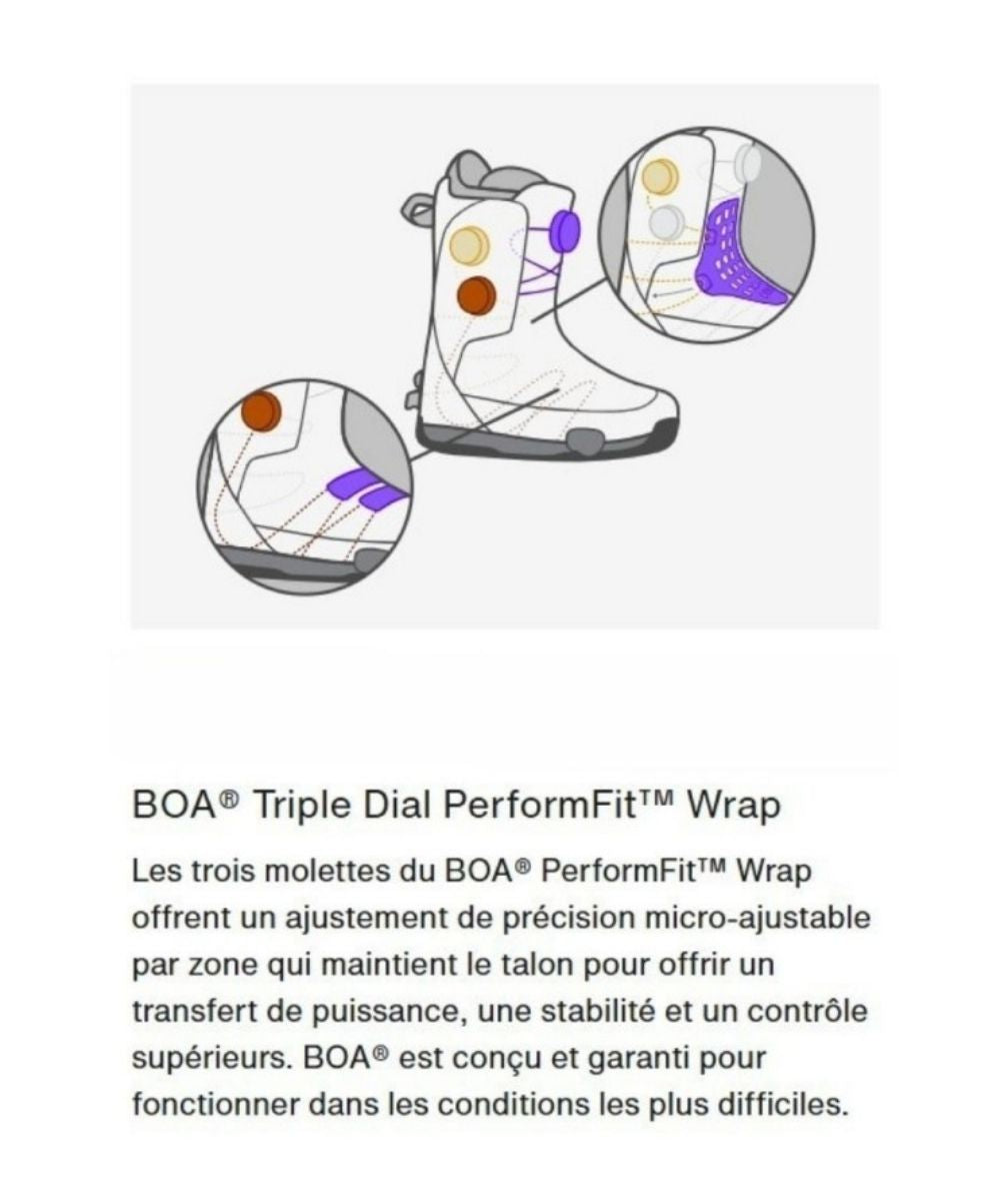 BURTON BOOTS SNOW WIDE HIGHSHOT X PRO STEP ON Black