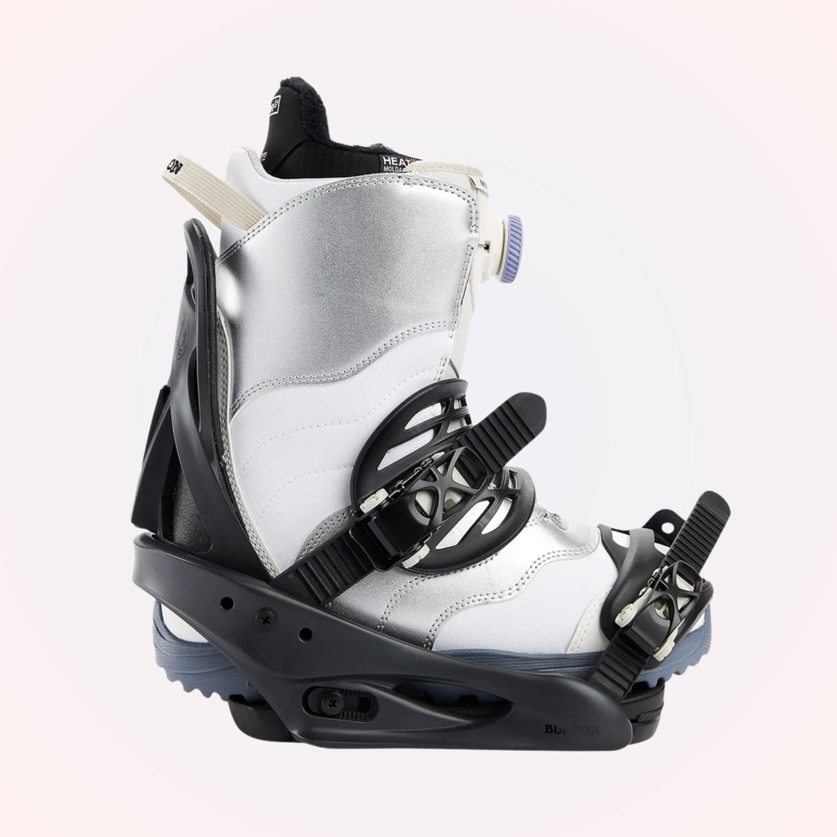 Boot installée dans la Citizen Re:Flex, maintien assuré par Reactstrap et sangle avant Supergrip Capstrap