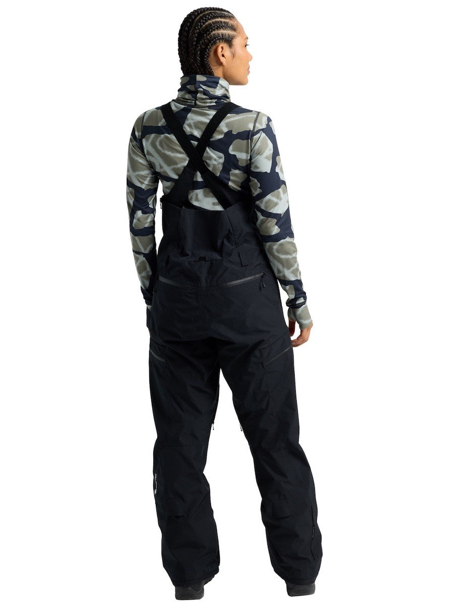 Burton Salopette de Snowboard Femme Reserve Gore-Tex 2L Bib True Black