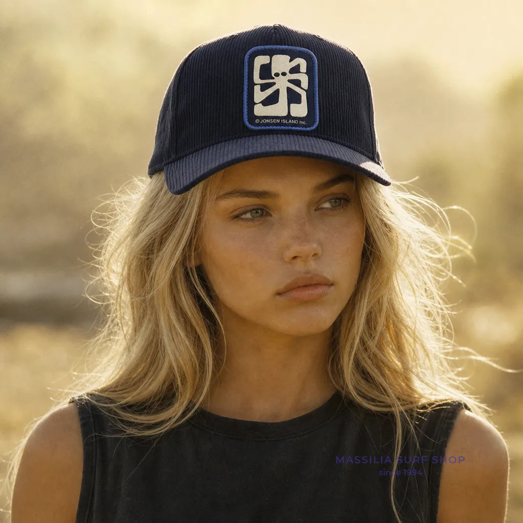 casquette femme jonsen island thye artist bleue lifestyle
