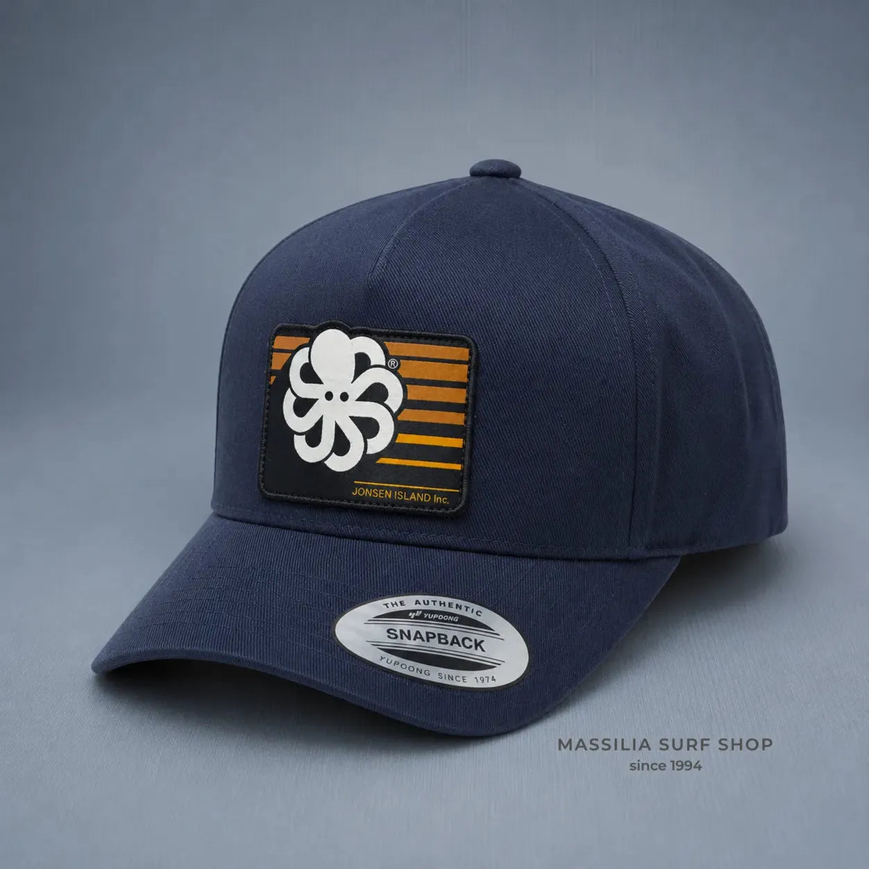 casquette jonsen island video screen bleue sans filet arriere