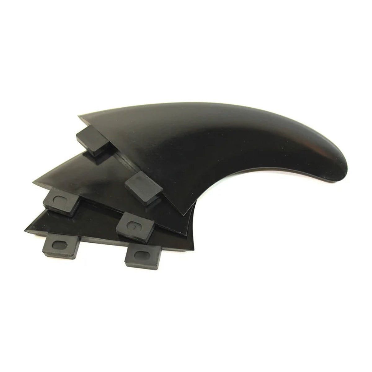 lot de 3 ailerons de surf noir compatibles fcs