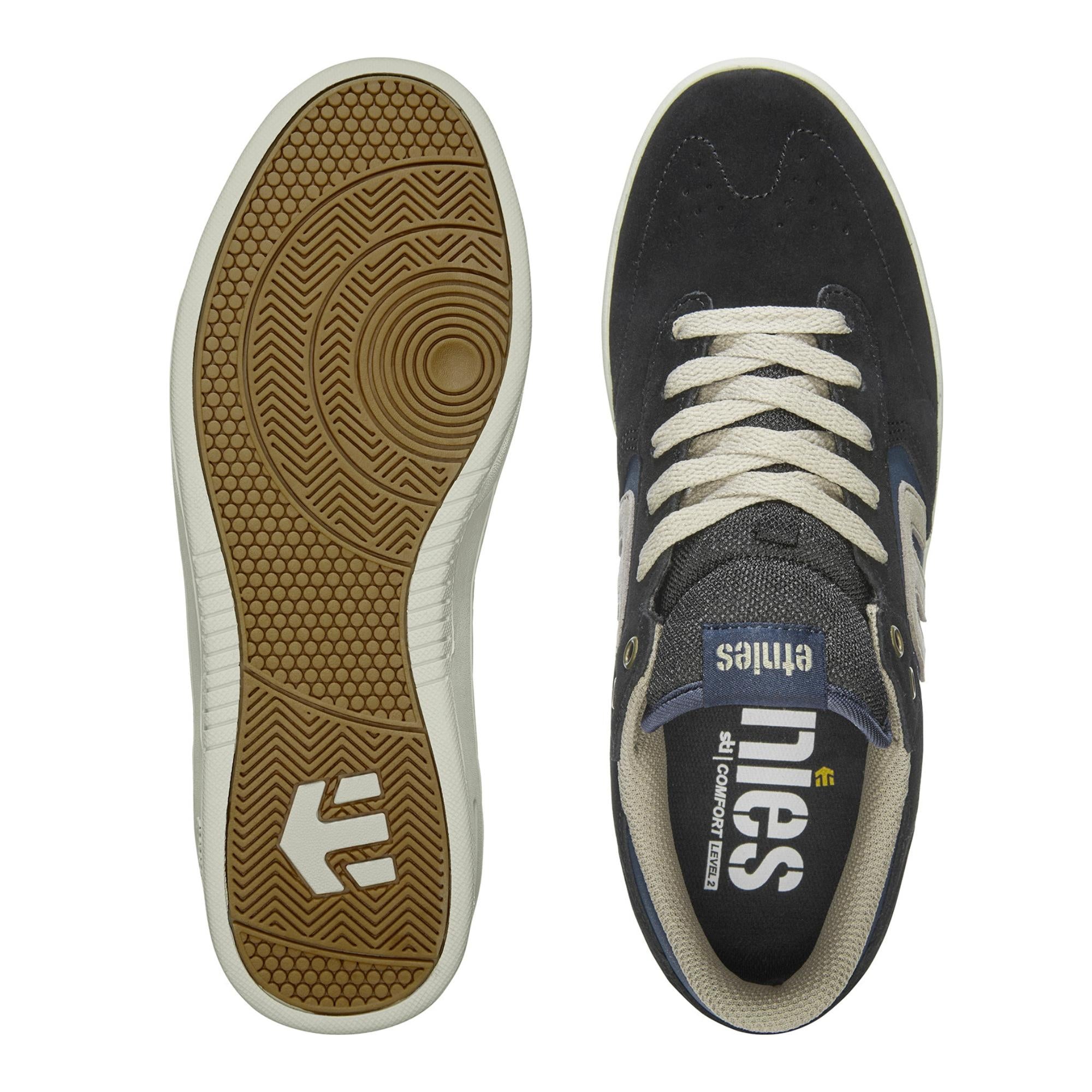 skateshoes etnies windrow black vue de dessus et semelle
