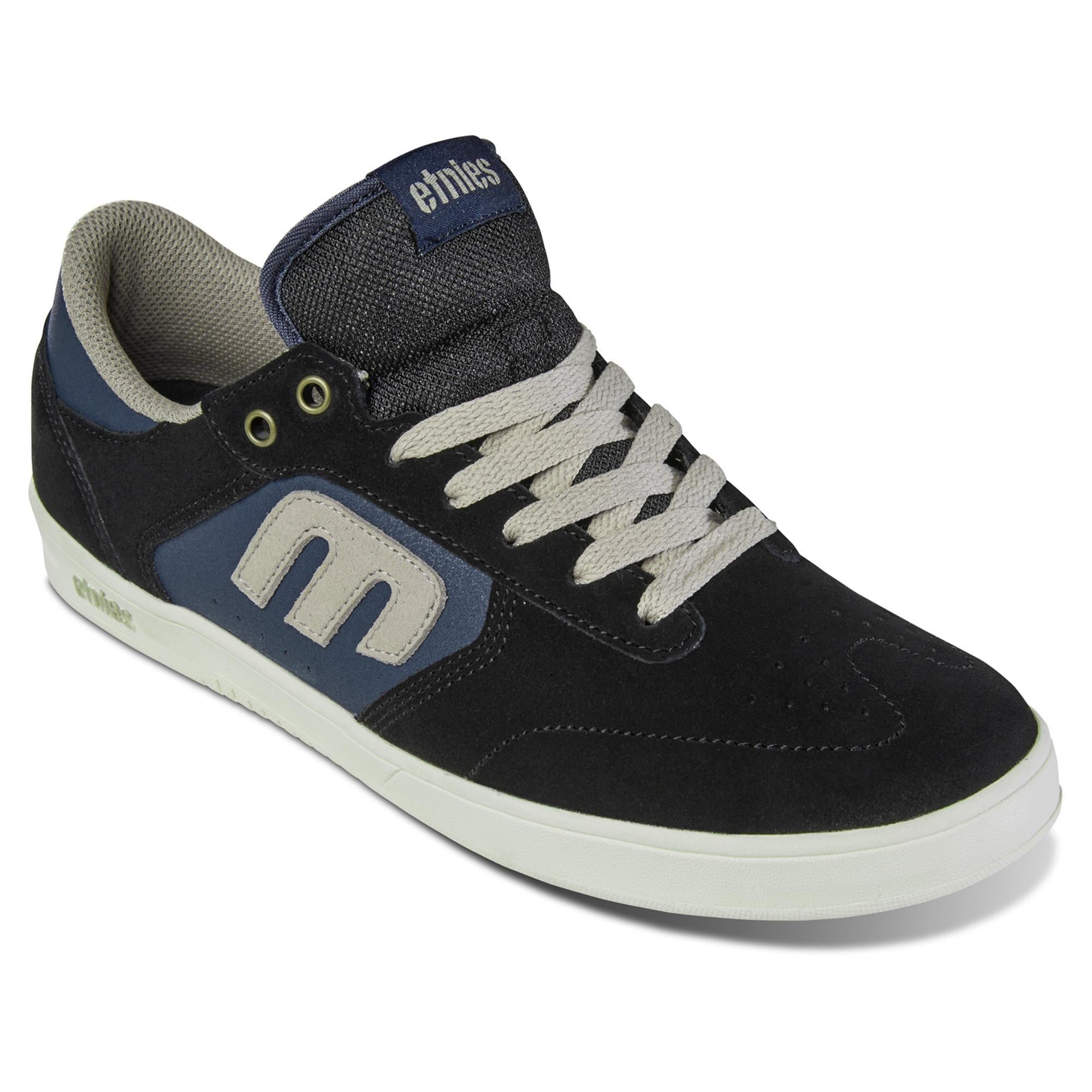 chaussures de skateboard etnies windrow black vue de dessus