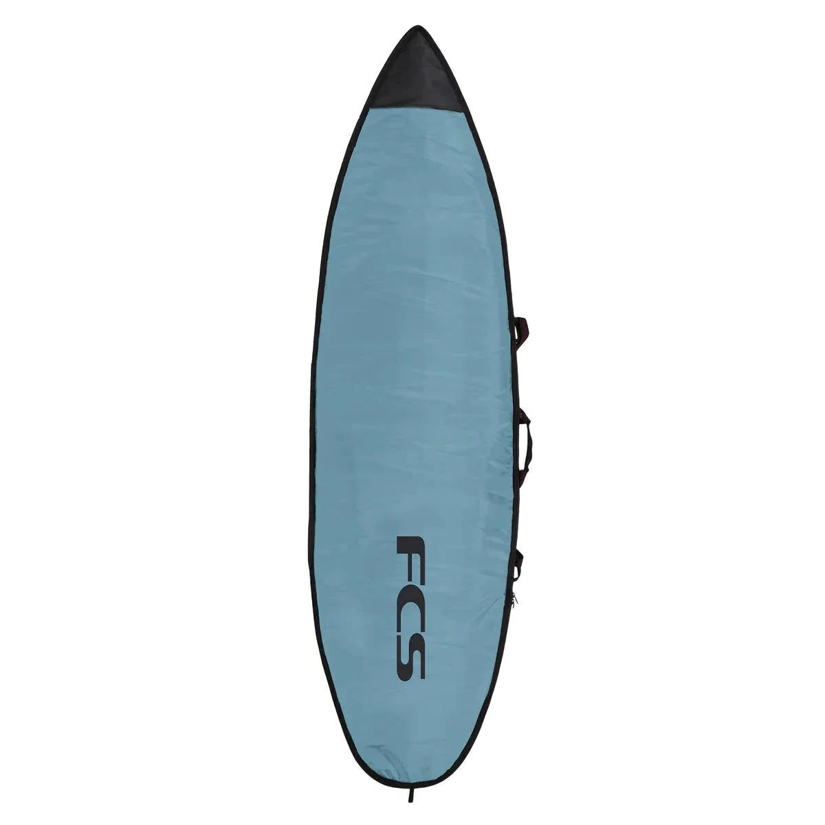 housse pour planche de surf FCS classic bleue vue de face avec poignée