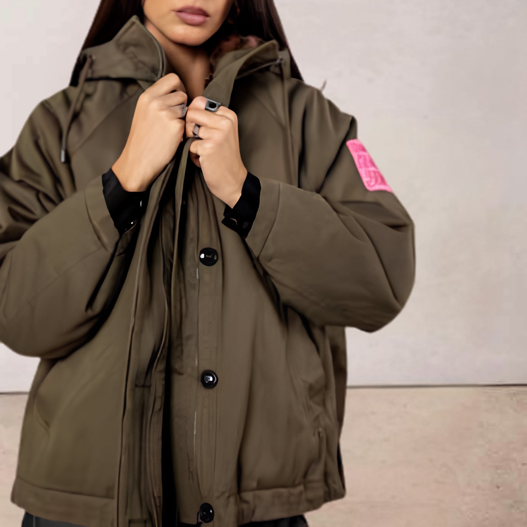 FREEMAN T.PORTER BLOUSON VENDANA LEO olive night