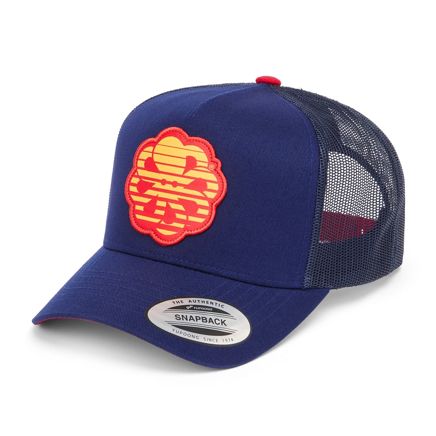 casquette jonsen island Bleu détail logo