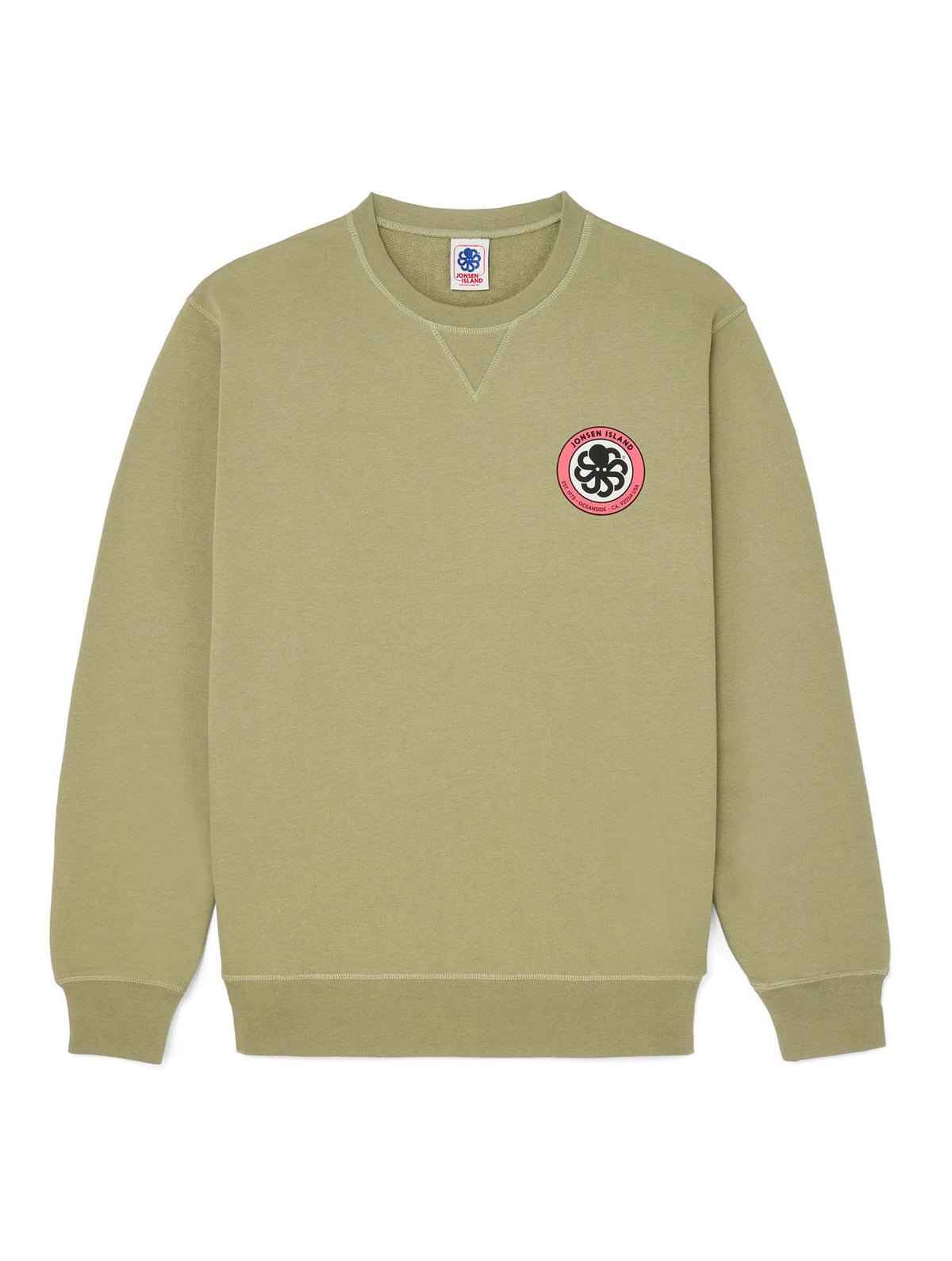 JONSEN ISLAND SWEAT GUSTAVO CLASSIC AUTHENTIC COEUR Green