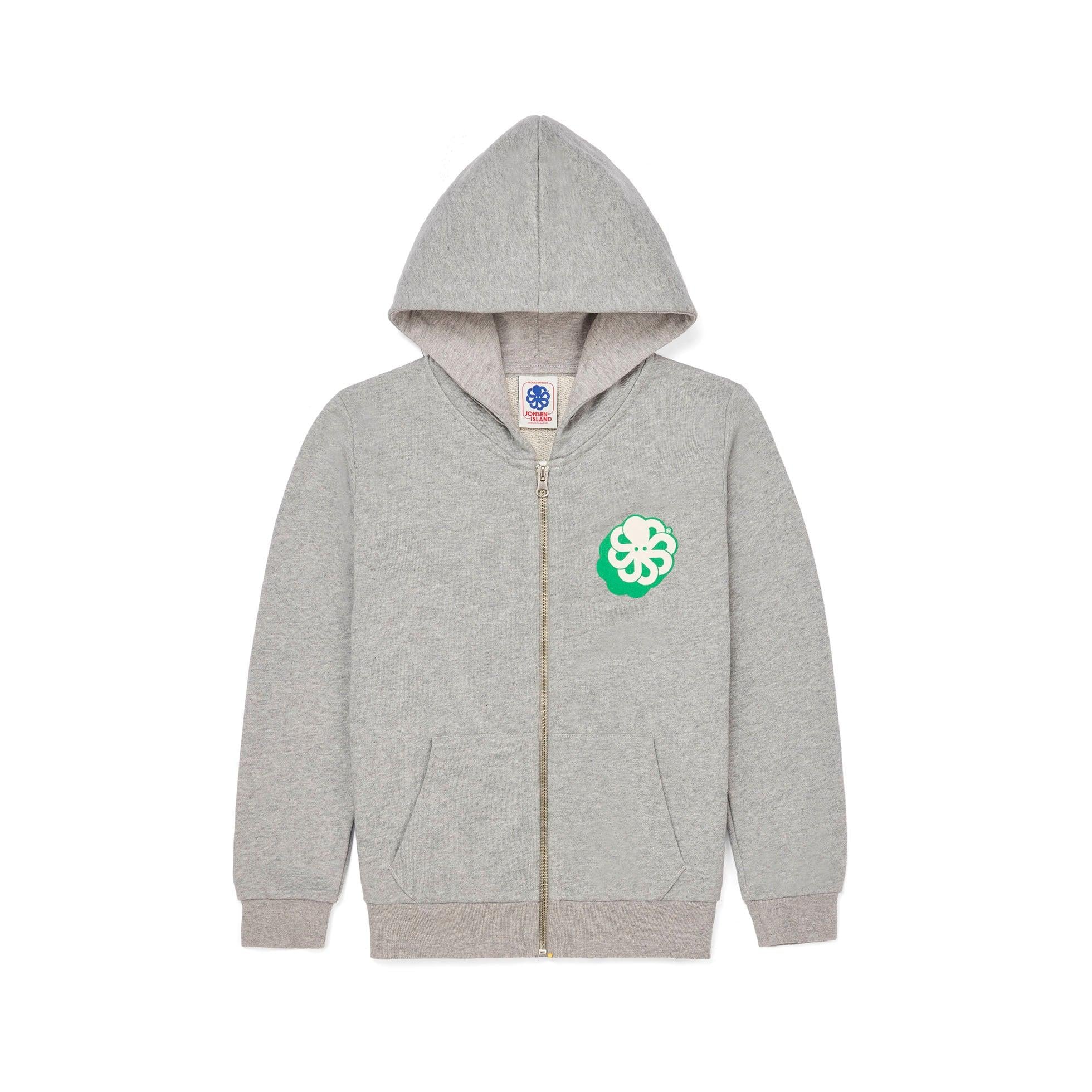 sweat enfant zippé vue face