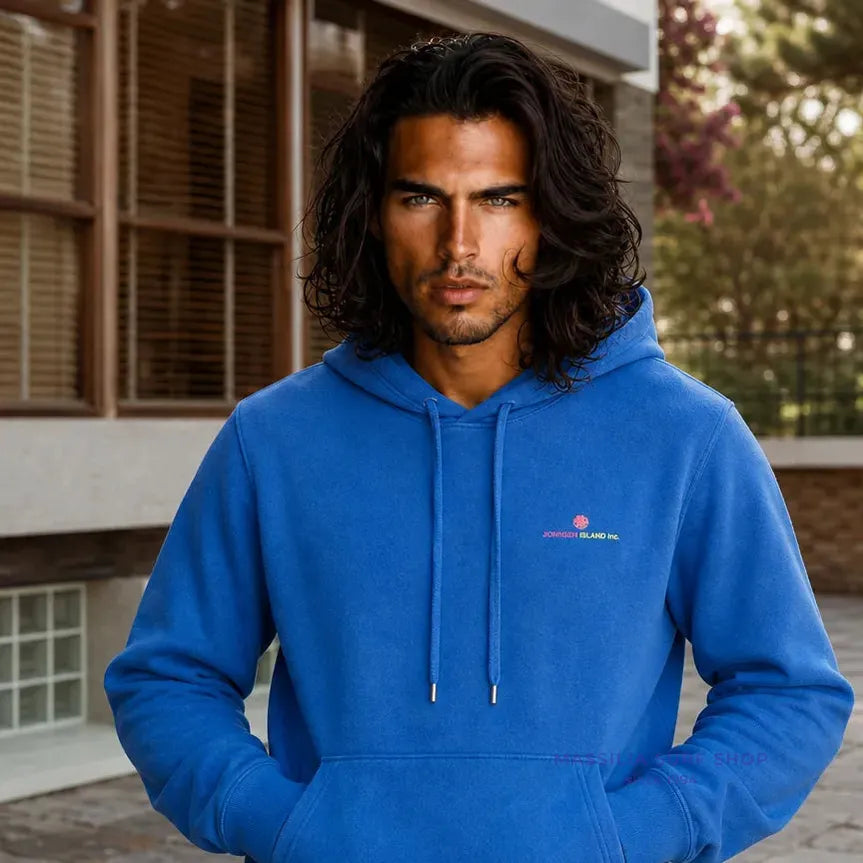 JONSEN ISLAND SWEATSHIRT HOODIE CLASSIC AUTHENTIC DIAMOND Blue f/o