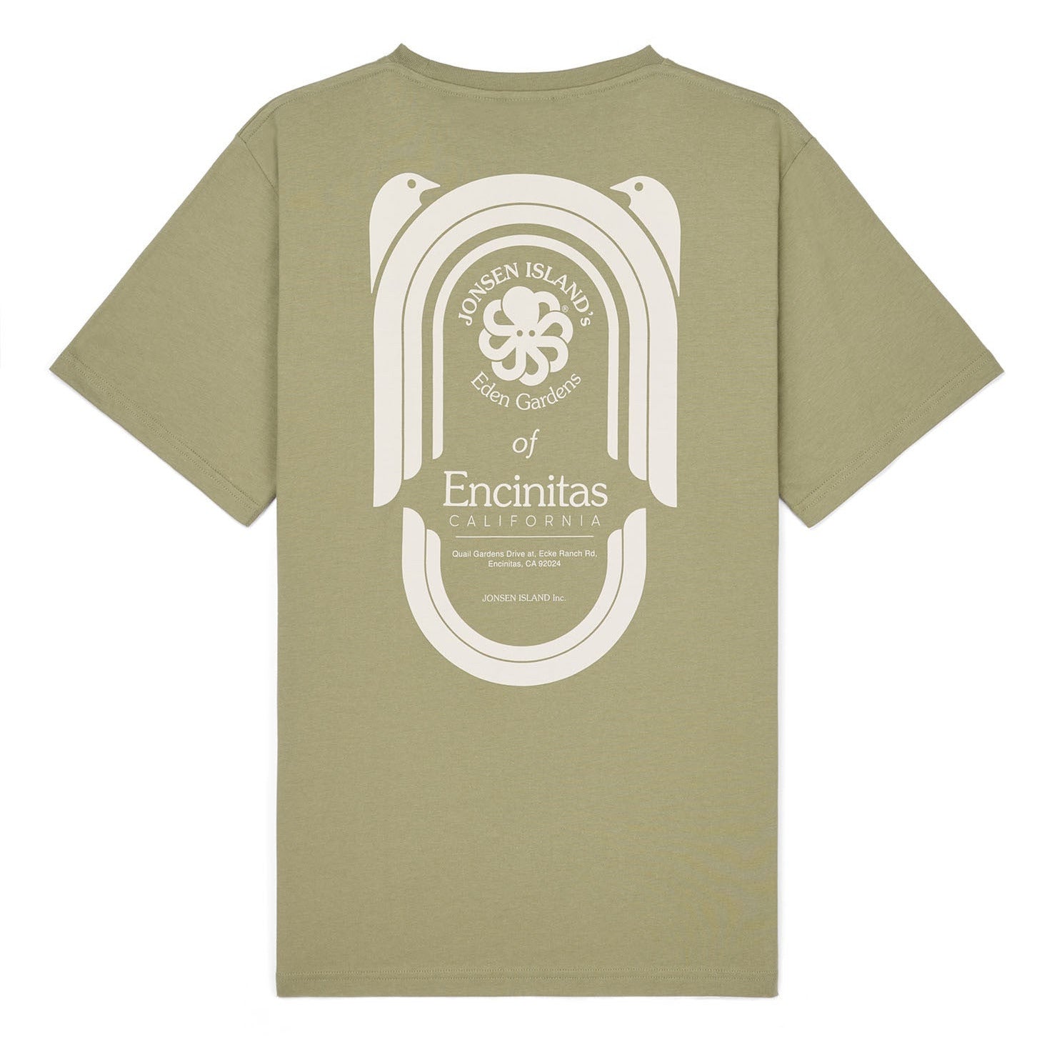 JONSEN ISLAND TEE-SHIRT CLASSIC ENCINITAS Green