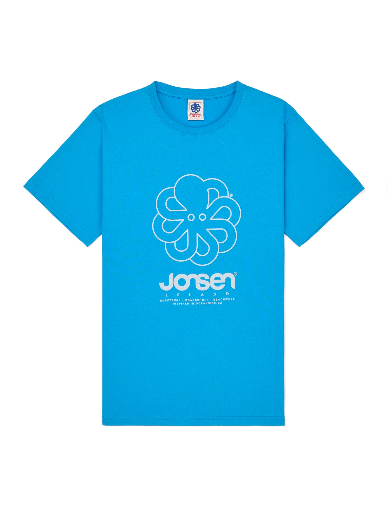 JONSEN ISLAND TEE-SHIRT CLASSIC BIG LINE Blue