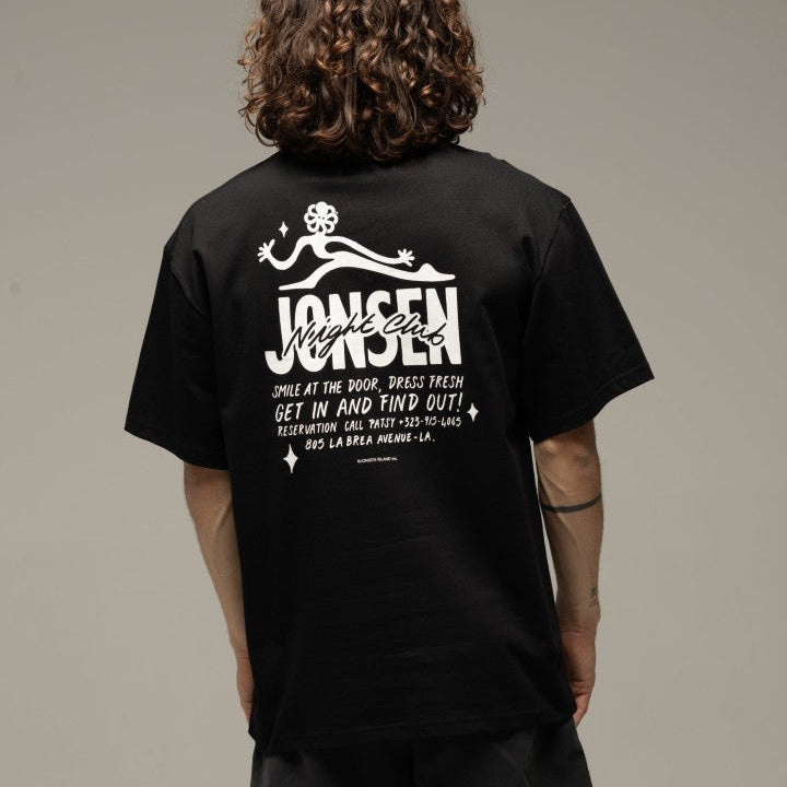JONSEN ISLAND TEE-SHIRT CONFORT JIGGY Black