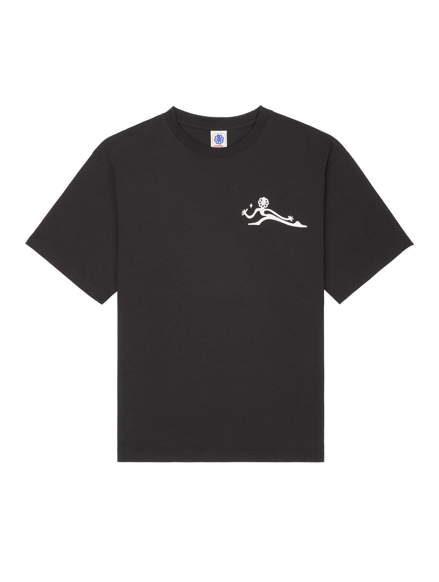 JONSEN ISLAND TEE-SHIRT CONFORT JIGGY Black