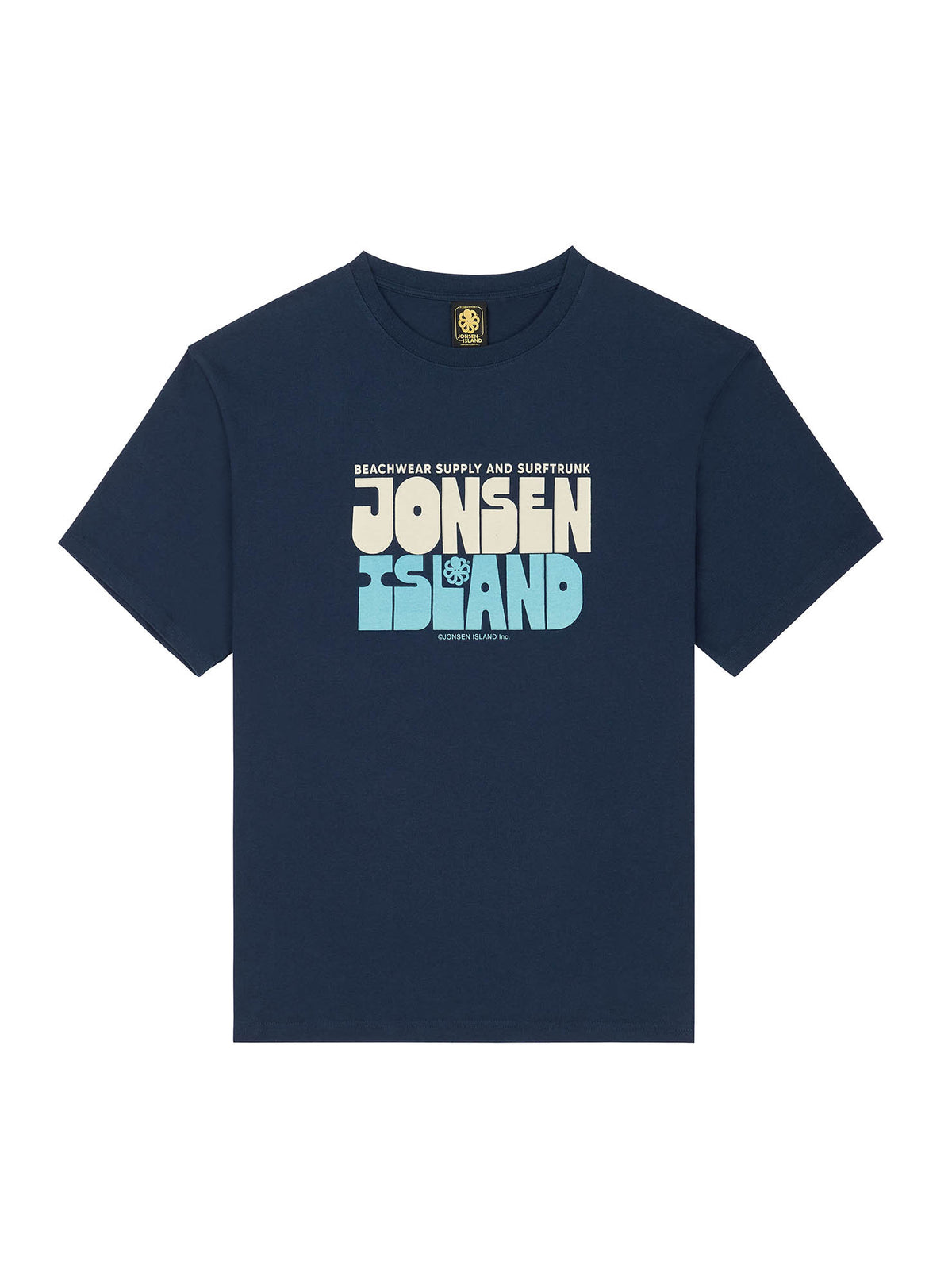 JONSEN ISLAND TEE-SHIRT CONFORT VANLIFE Navy