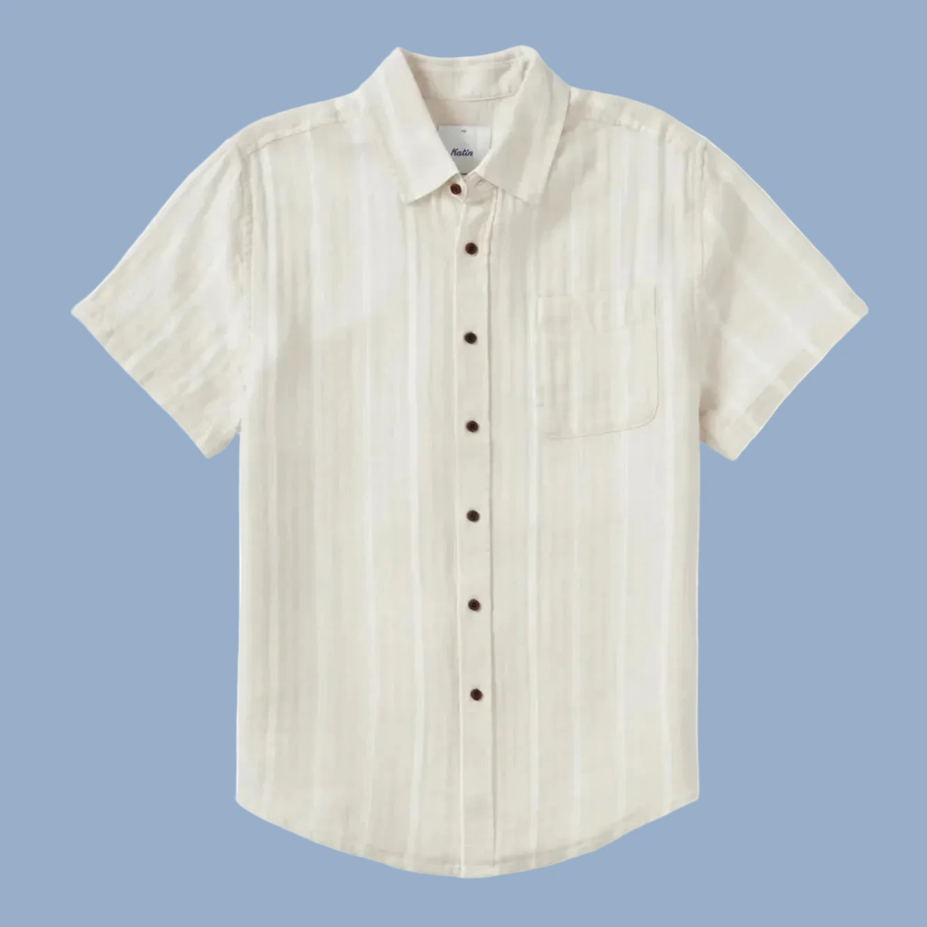 chemise blanche a rayures fines blanches en lin pour homme