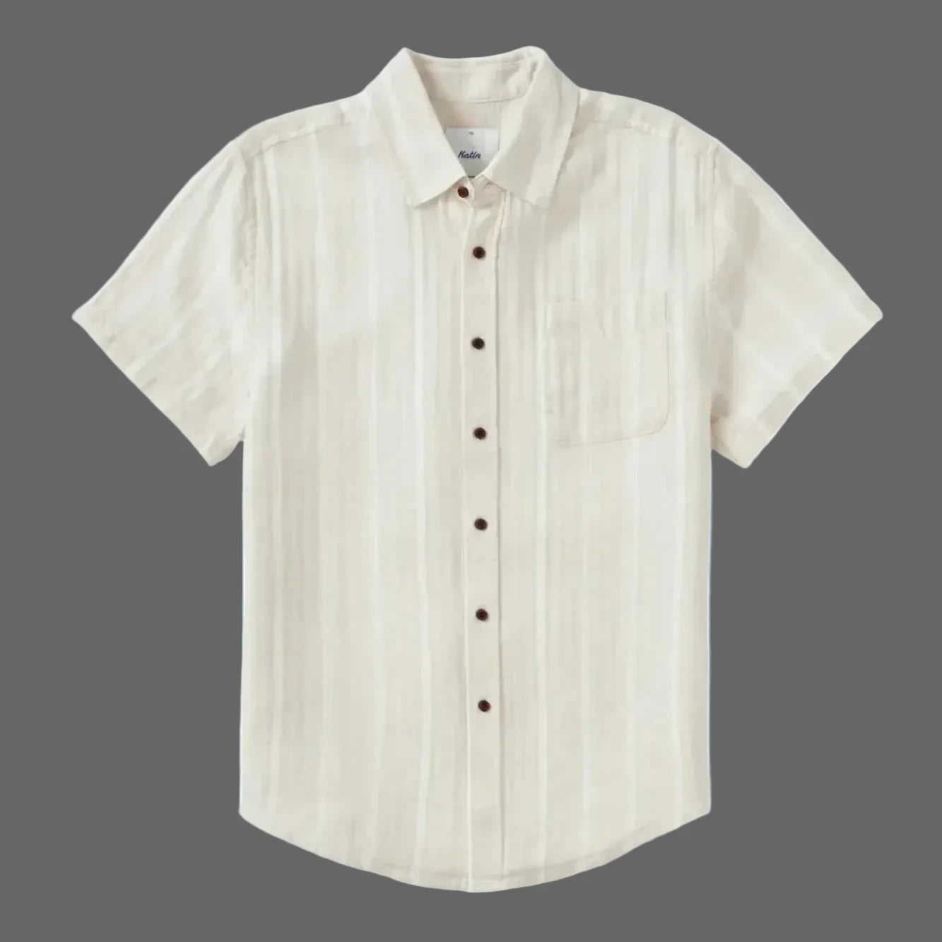 chemise blanche a rayures fines blanches en lin pour homme