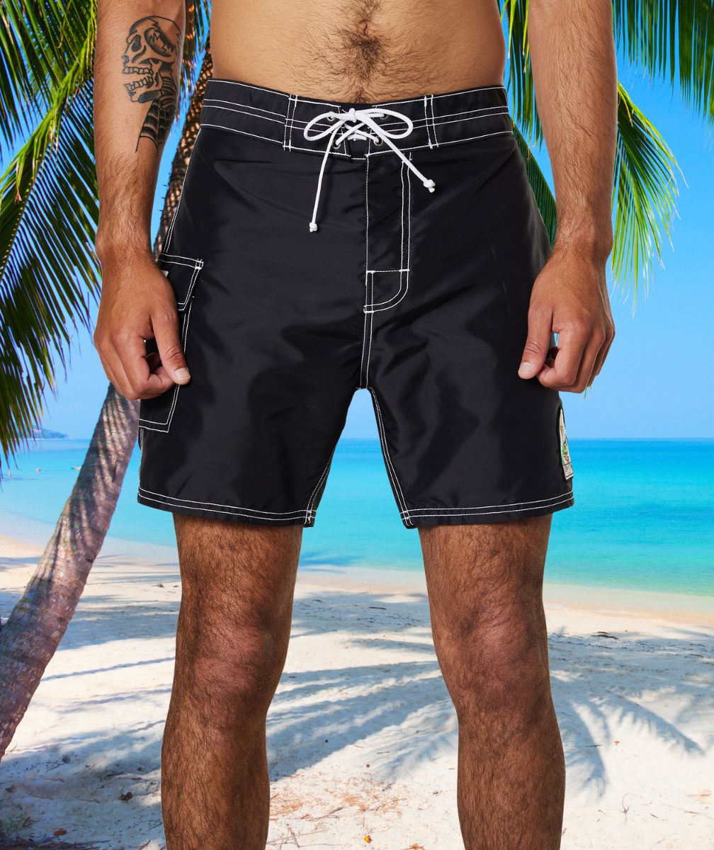 KATIN BOARDSHORT WATERMAN TRUNK Black