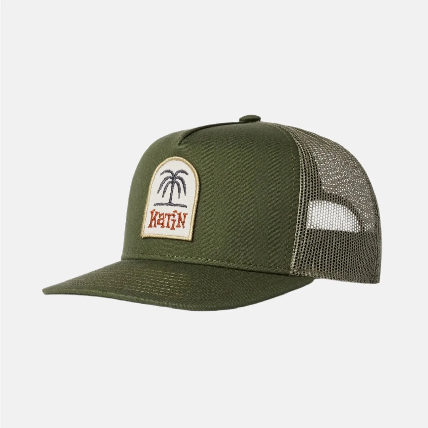 KATIN CASQUETTE K-PALM TRUCKER HAT Olive