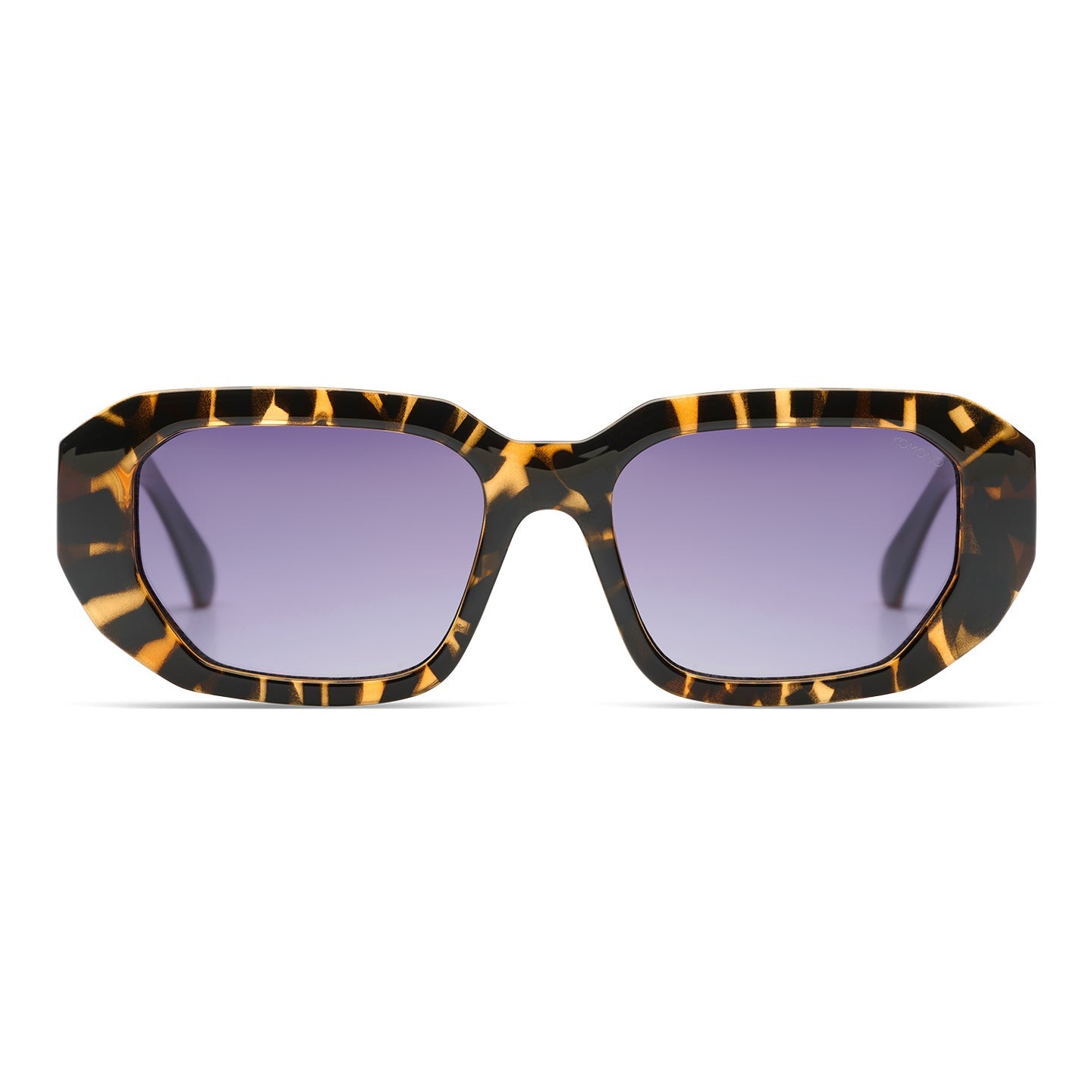 lunettes rectangulaire ecaille verres roses femme