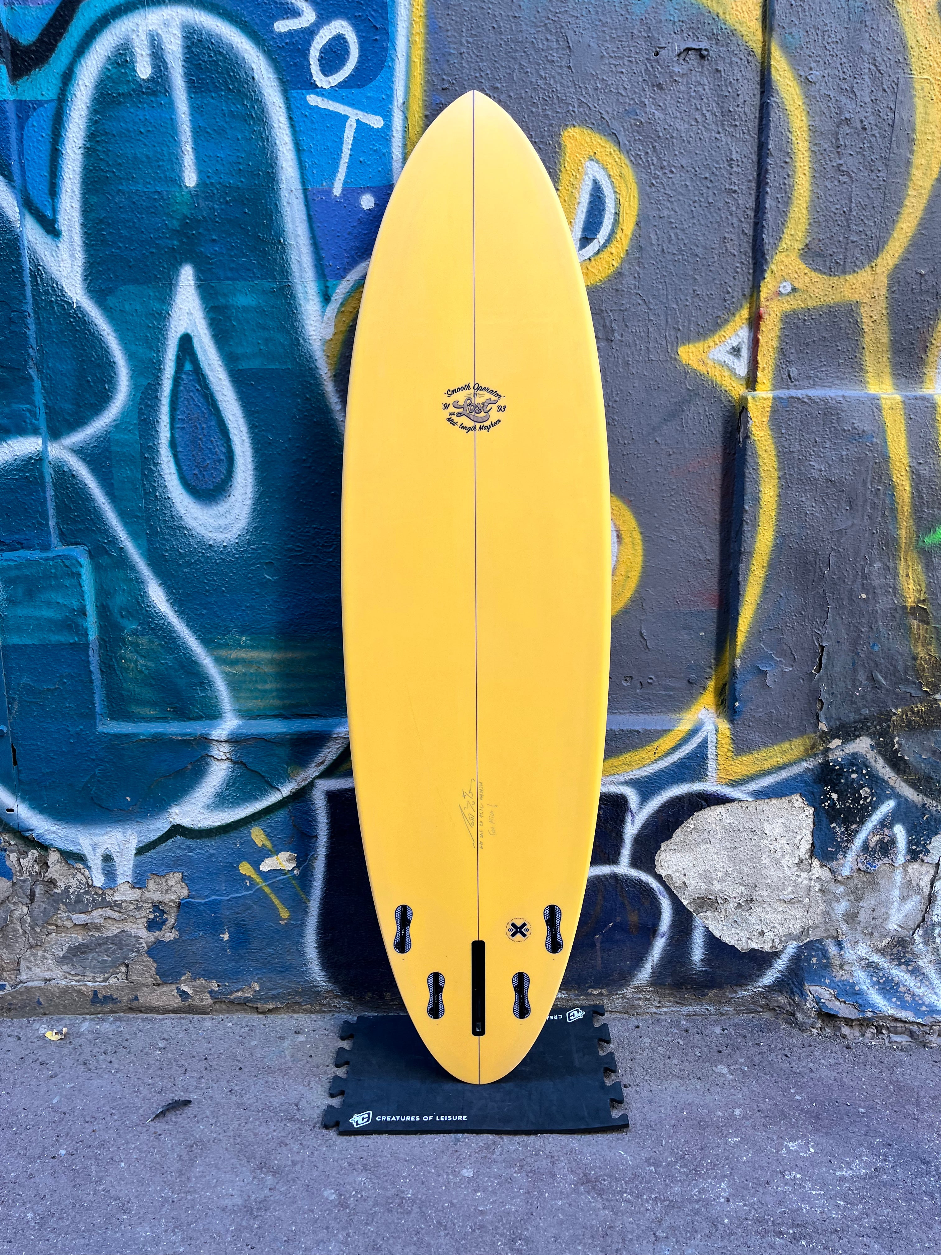 vue de dos avec 5 derives