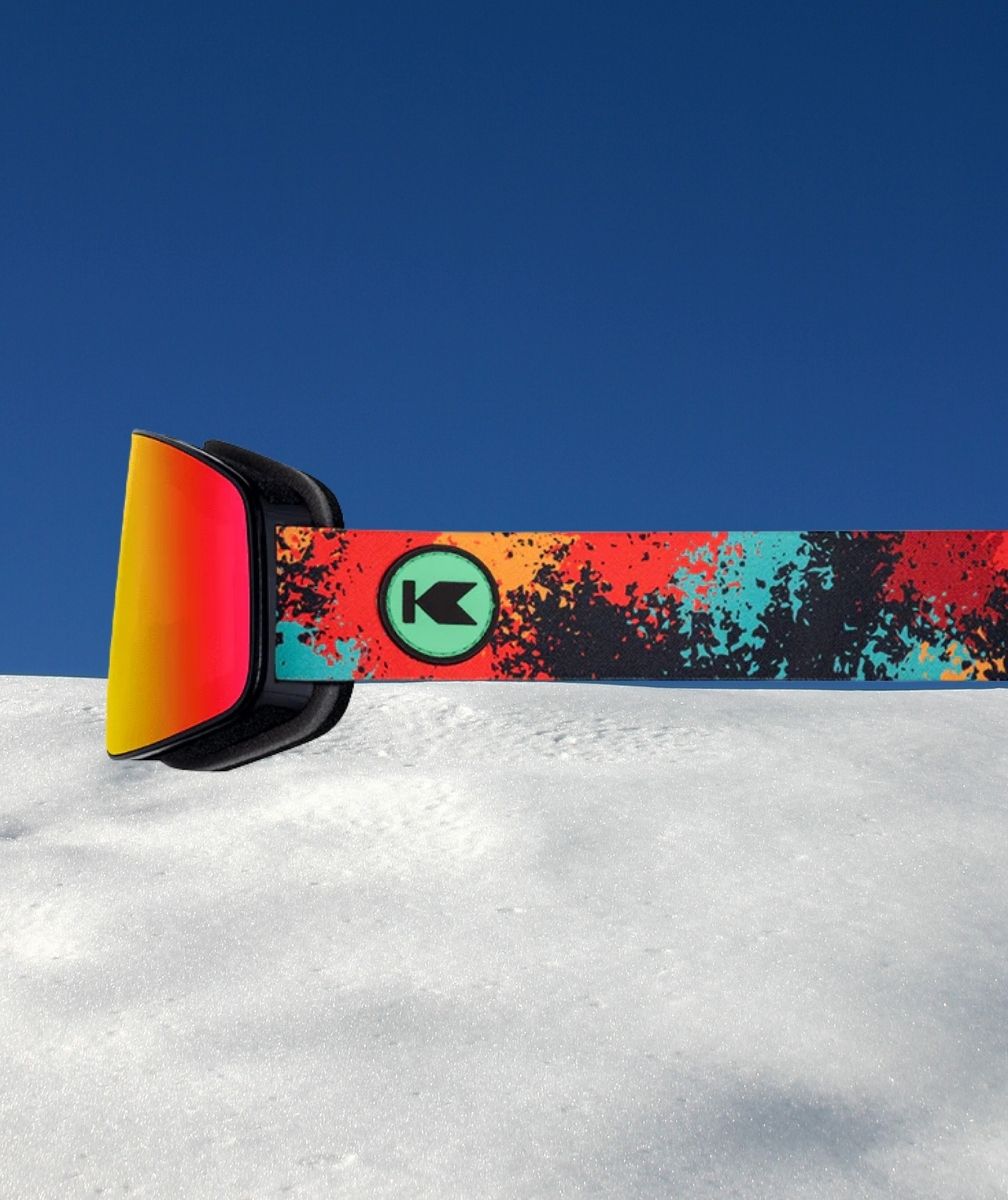 KNOCKAROUND MASQUE DE NEIGE SLINGSHOT Hot tamale