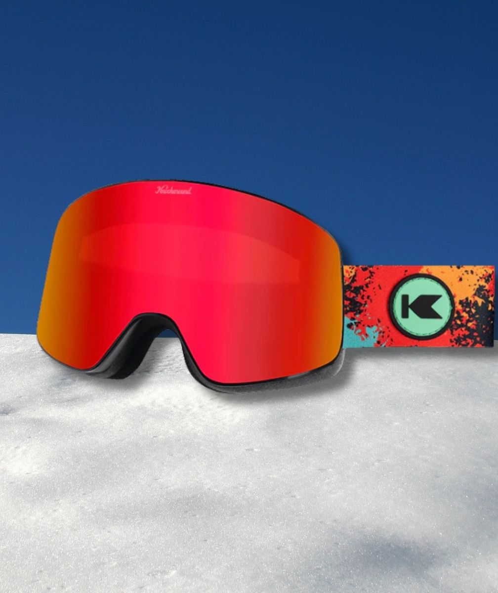 KNOCKAROUND MASQUE DE NEIGE SLINGSHOT Hot tamale