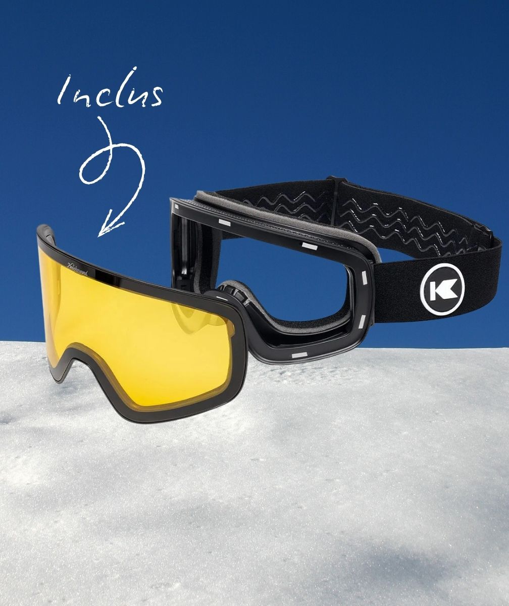 KNOCKAROUND MASQUE DE NEIGE SLINGSHOT Hot tamale