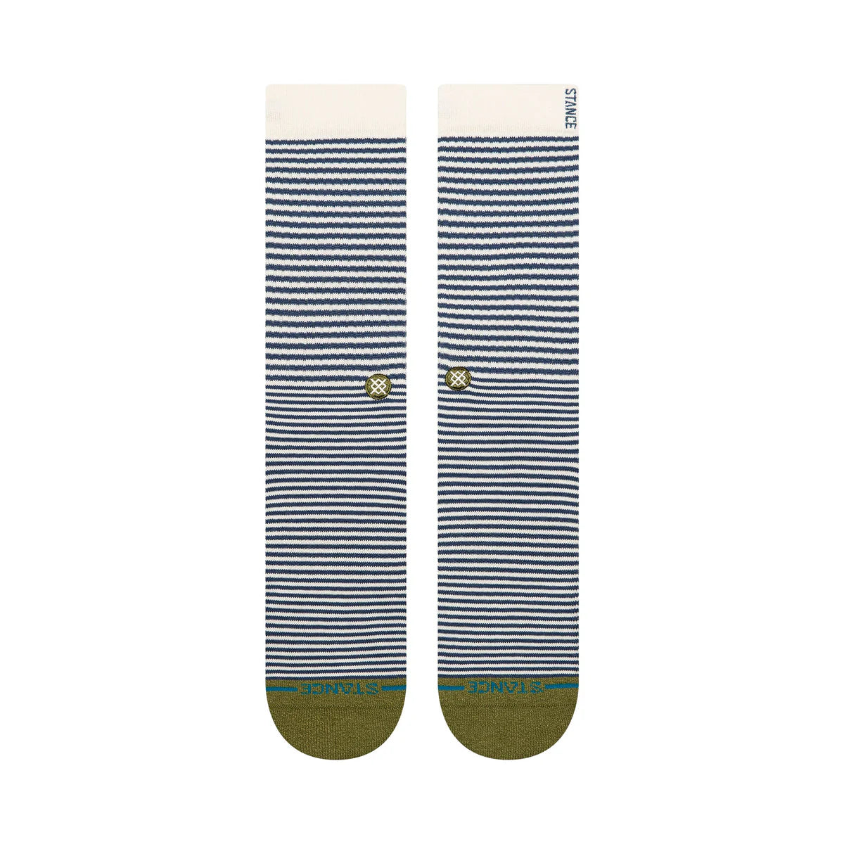 STANCE CHAUSSETTES MINI BAR Olive-vue-face-Massilia Surf Shop