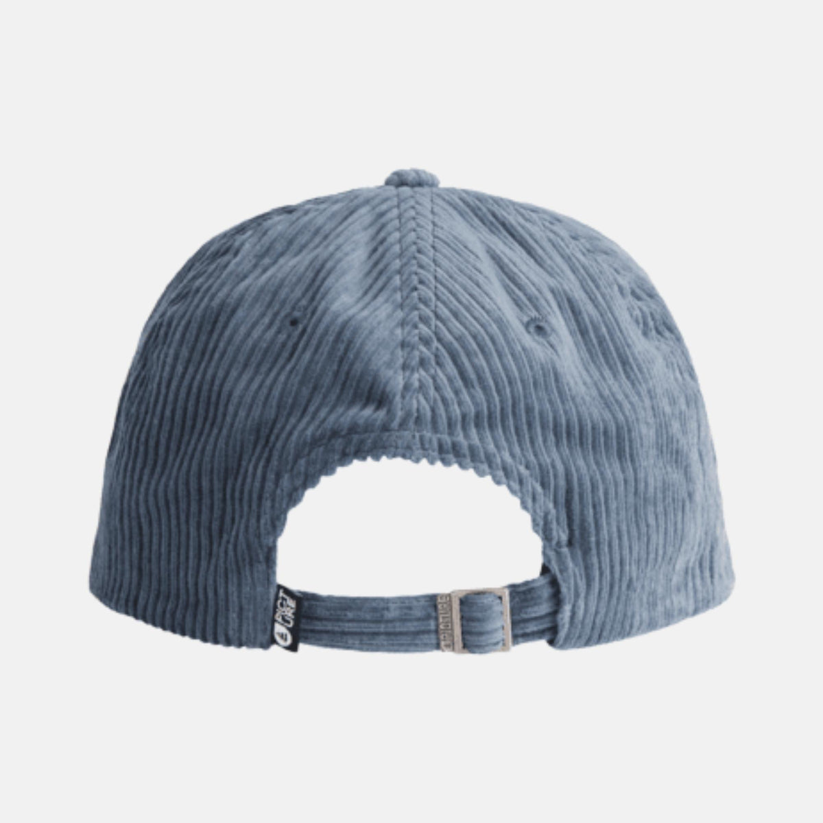 Dos de la casquette unisexe Picture Bubble Cap Vintage Indigo avec ouverture et sangle de réglage