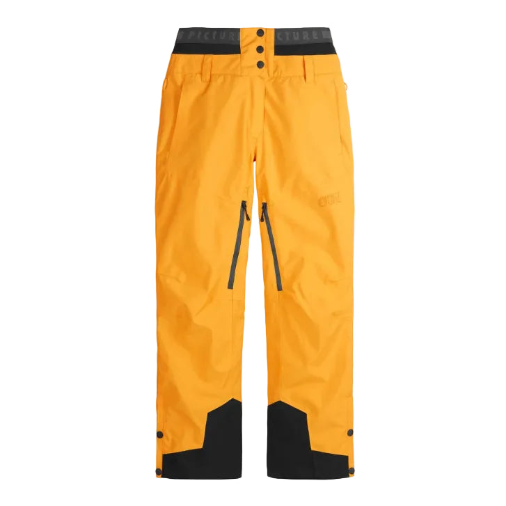 pantalon ski femme orange exa picture organic vue de face