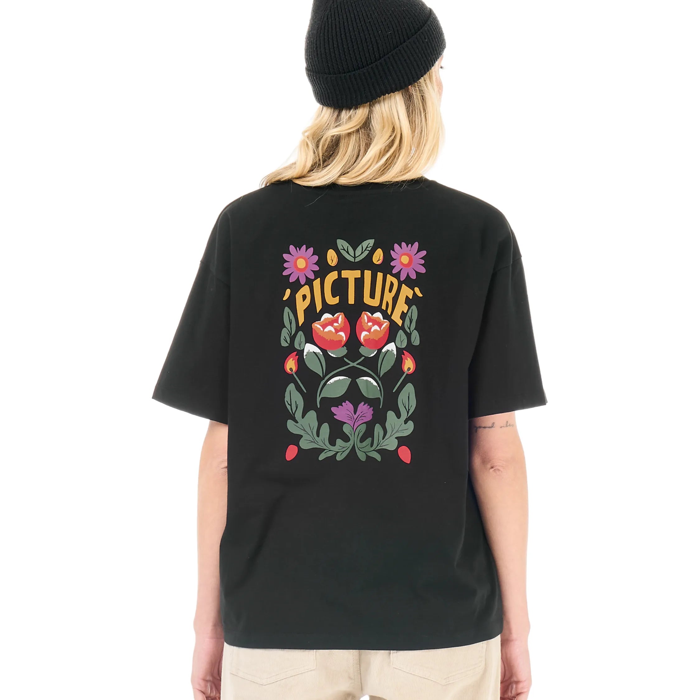 PICTURE T-SHIRT FEMME CARYNA Black