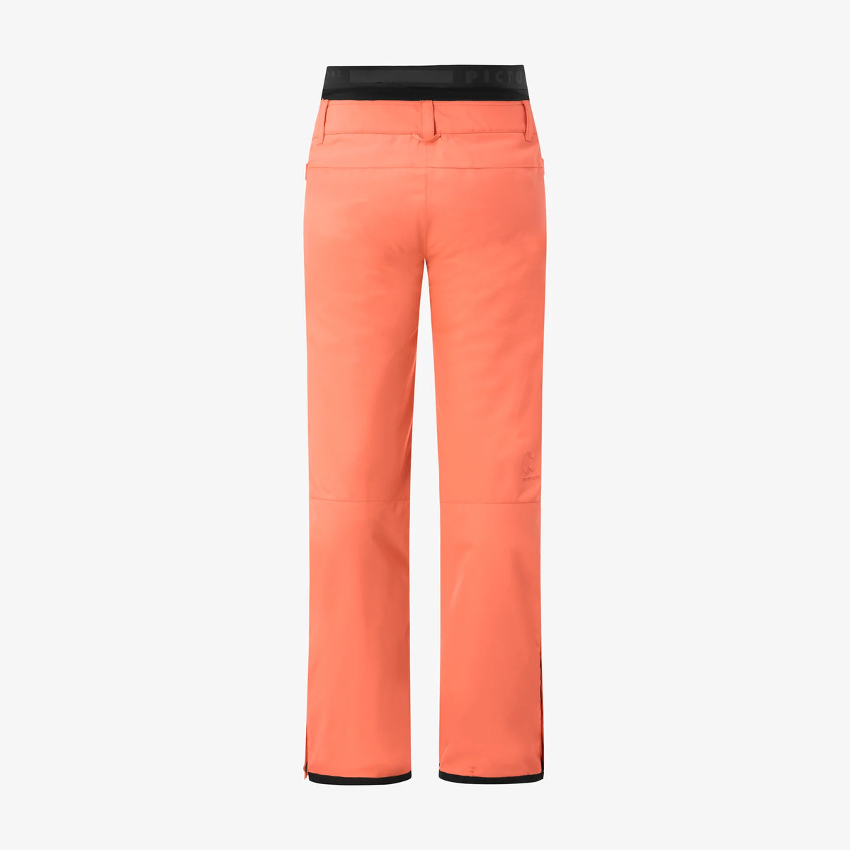 Pantalon de ski femme Picture Organic Clothing Treva Pants Living Coral vue de face, coupe droite et coloris corail