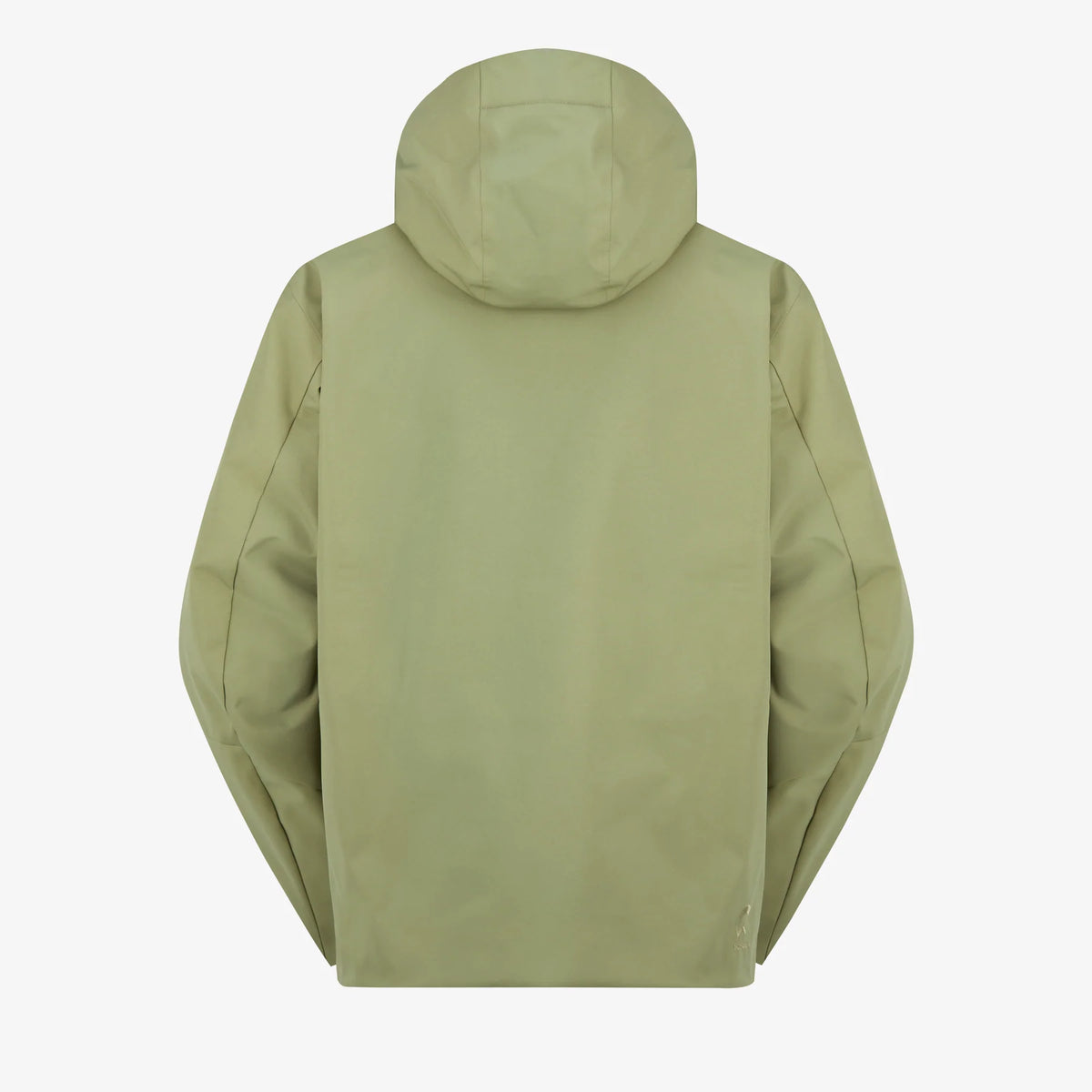 Dos de la veste de ski homme Picture Felnor JKT Olivine présenté à plat avec capuche