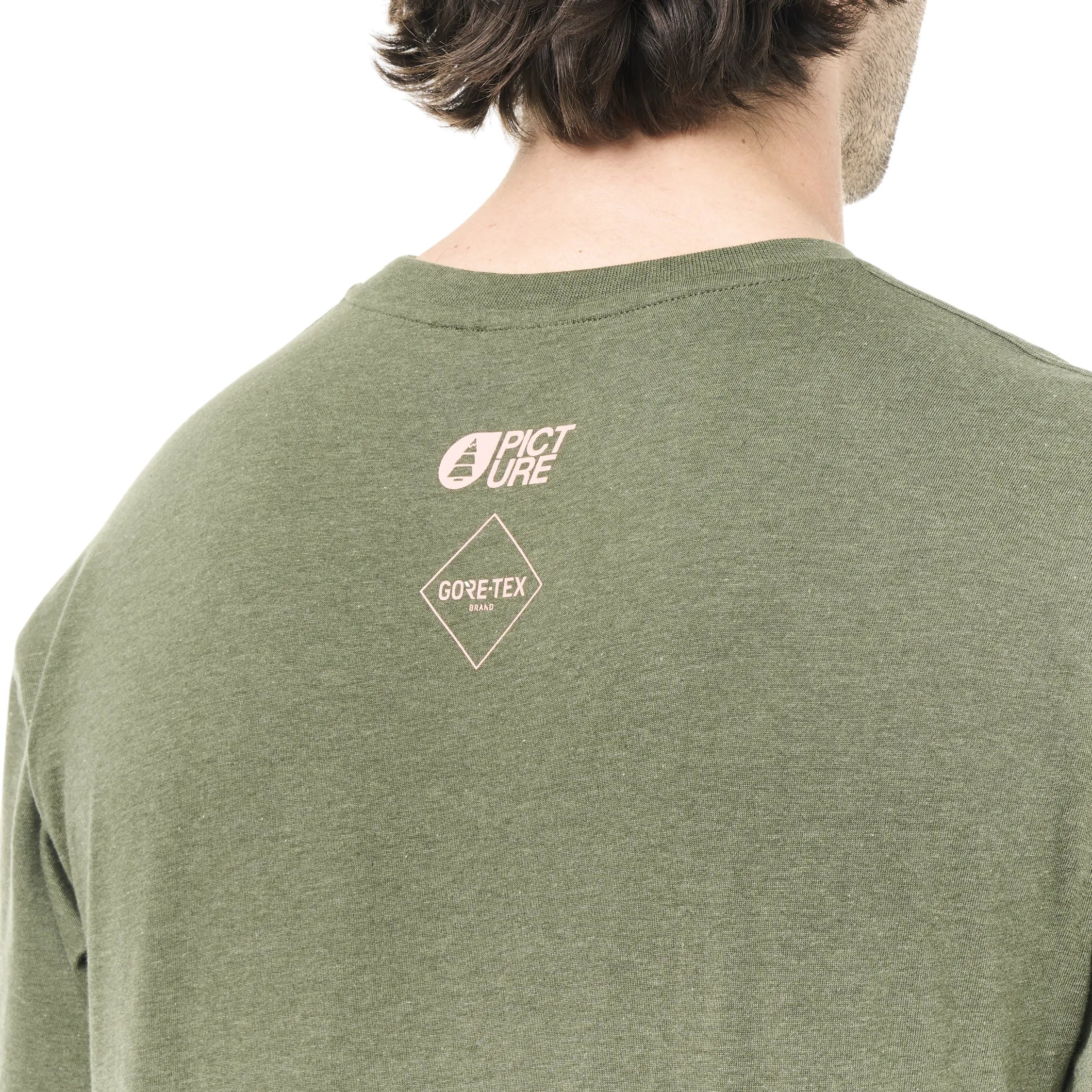 PICTURE x GTX T-SHIRT Grape Leaf Melange