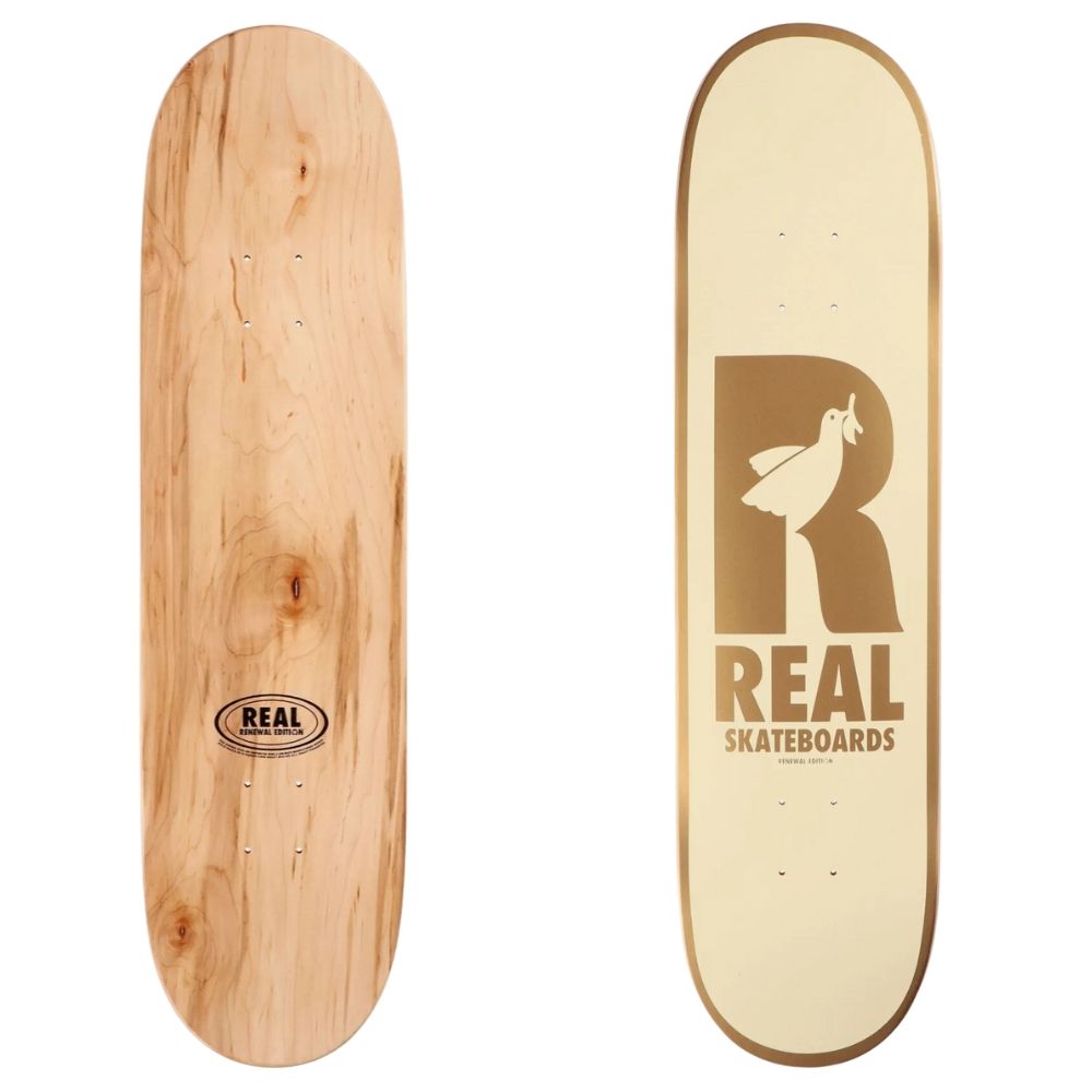 REAL PLATEAU SKATE DOVES 8.38" Multicolore