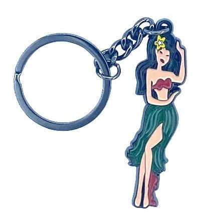 PORTE CLEFS METAL HULA