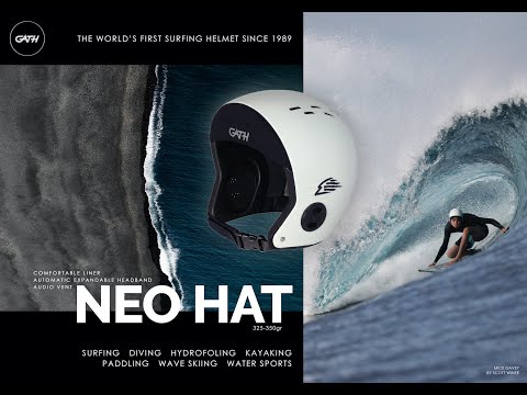 Charger la vidéo: Présentation vidéo du casque GATH NEO HAT orange pour surf et sports nautiques